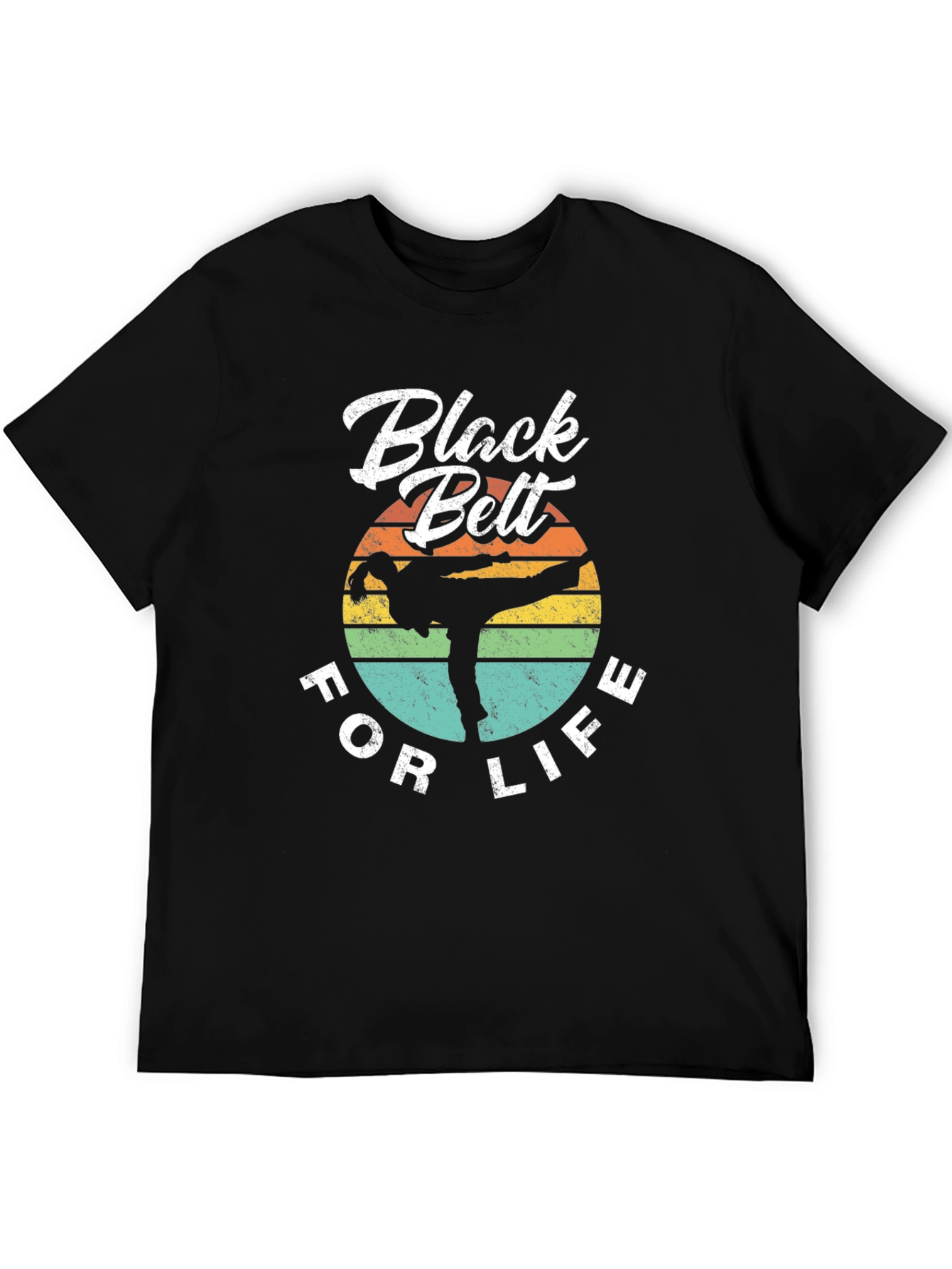 Black Belt For Life T-Shirt - Martial Arts