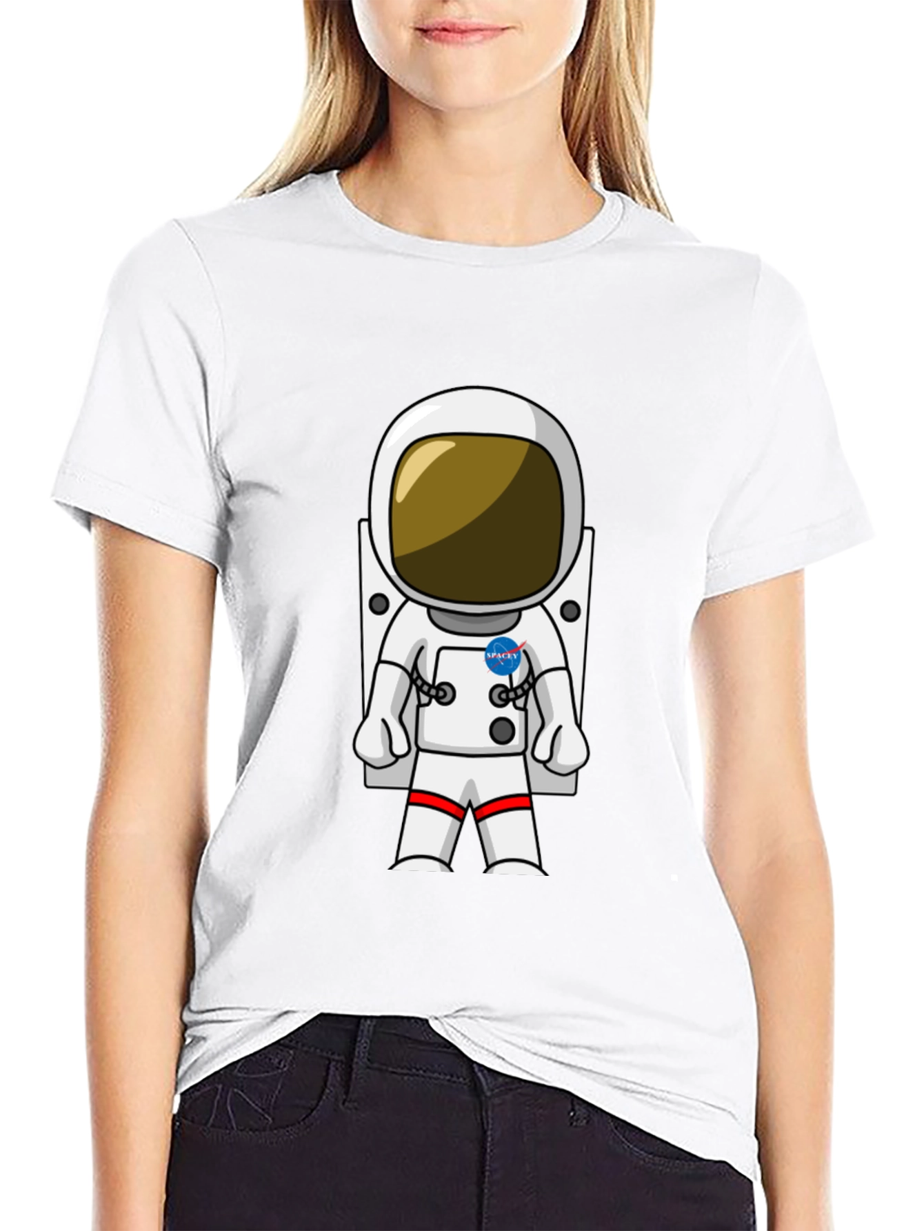 Astronaut Graphic T-Shirt - Space Explorers Tee