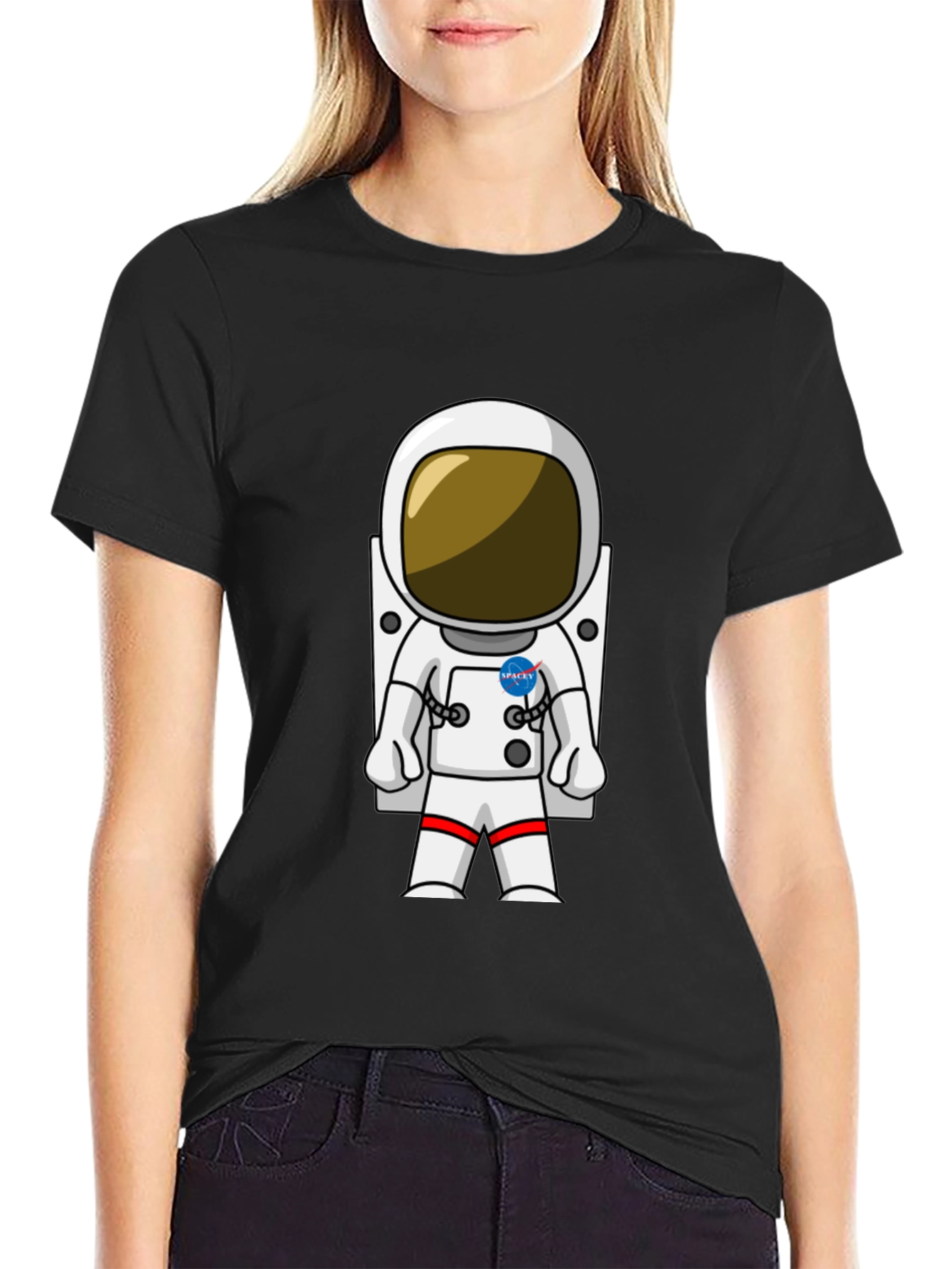 Astronaut Graphic T-Shirt - Space Explorers Tee