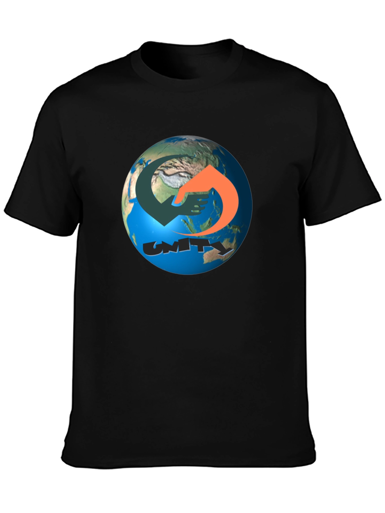 Unity Earth T-Shirt - Black