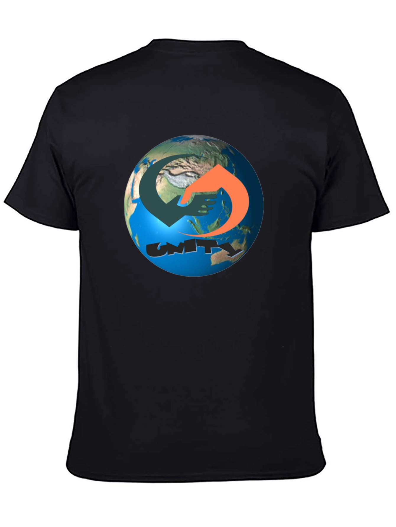 Unity Earth T-Shirt - Black