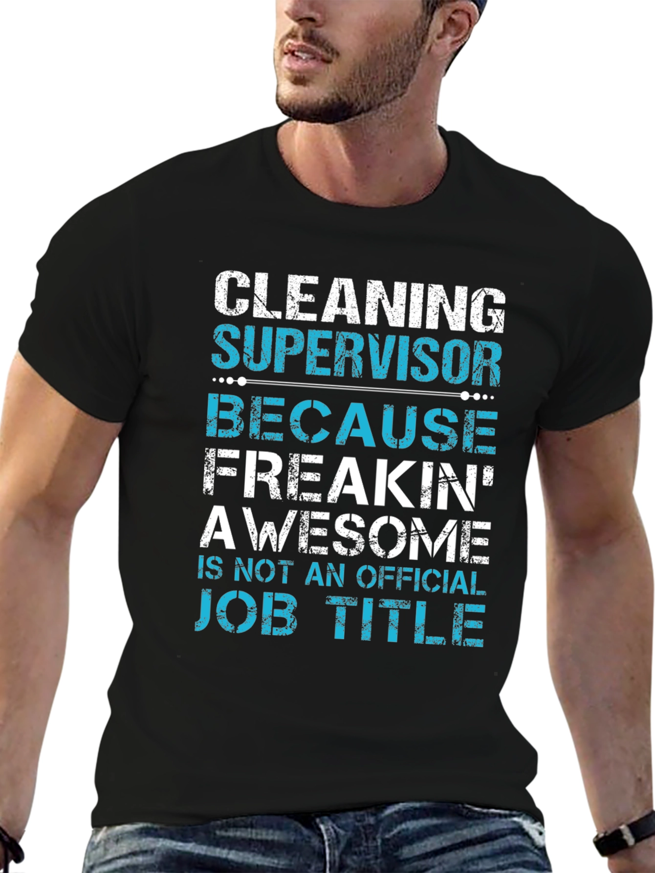 Cleaning Supervisor Funny Graphic T-Shirt