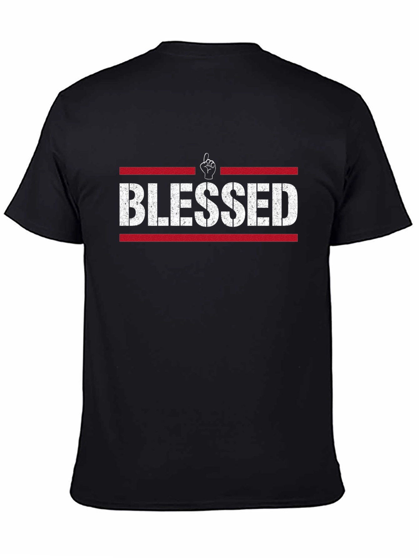 Blessed Graphic Tee - Stylish Black T-Shirt