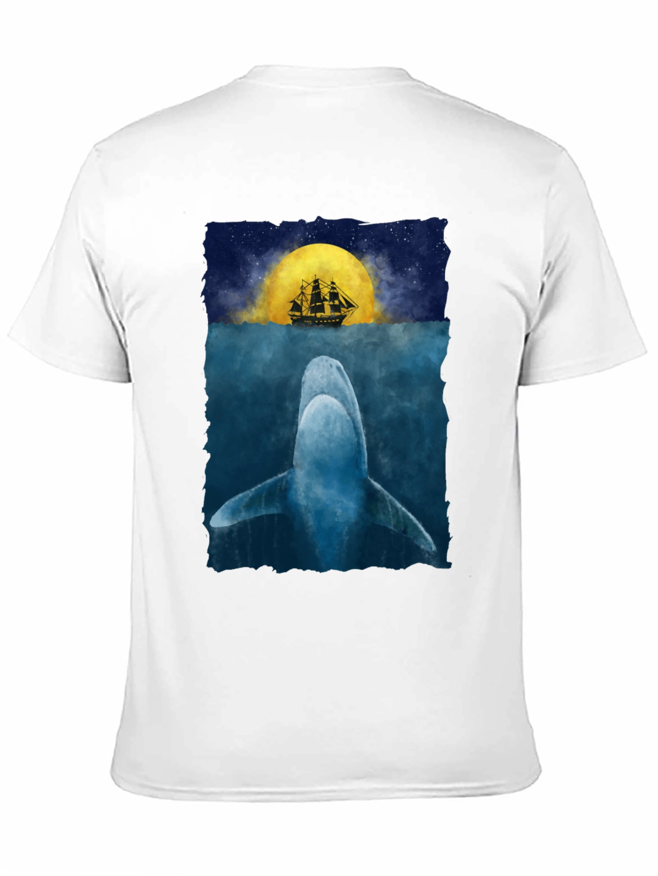 Whale & Ship Graphic Tee - Under the Sea