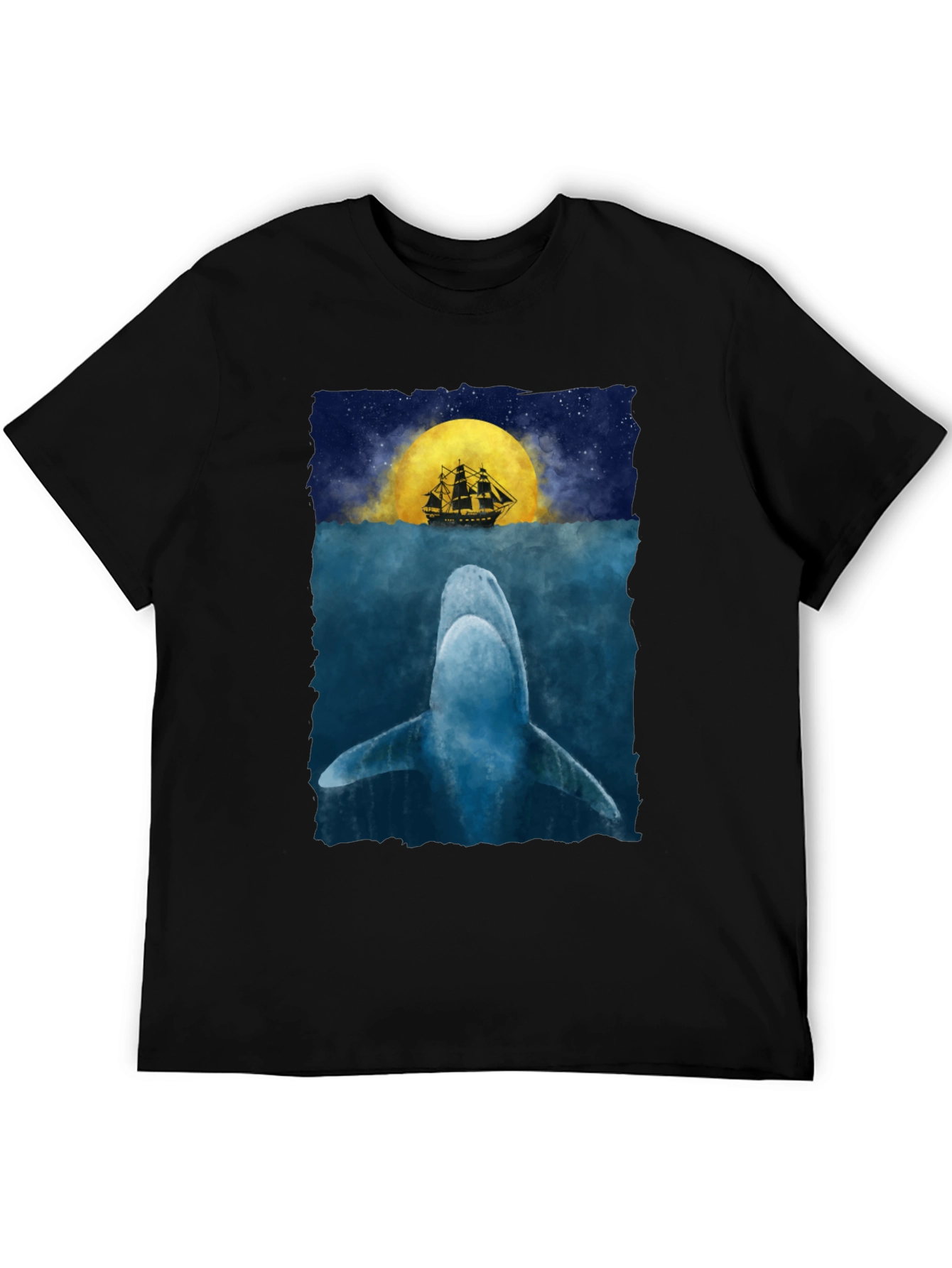 Whale & Ship Graphic Tee - Under the Sea