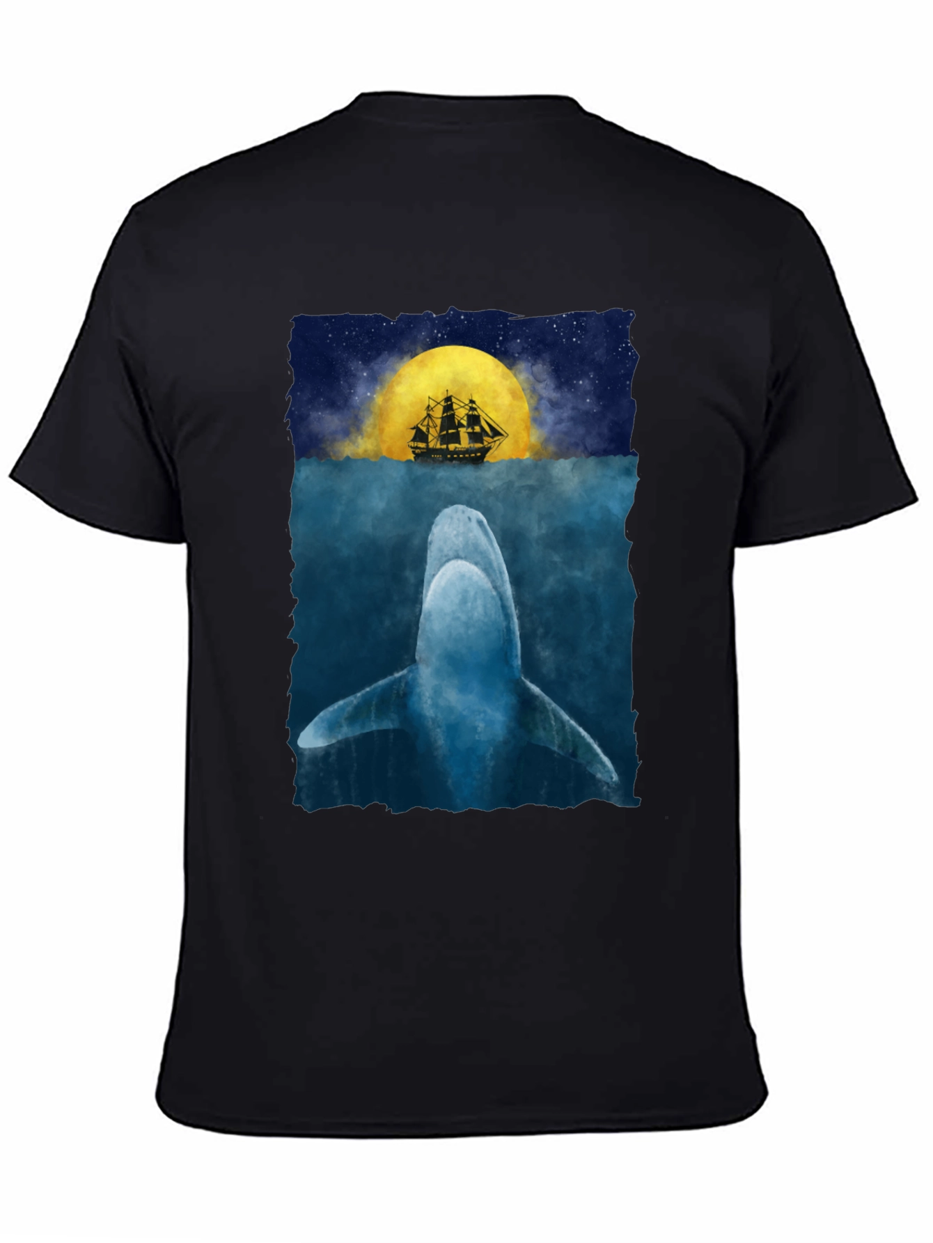 Whale & Ship Graphic Tee - Under the Sea