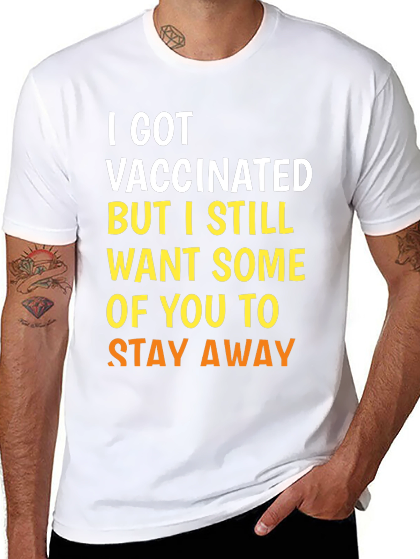 Vaccinated Humor Graphic Tee