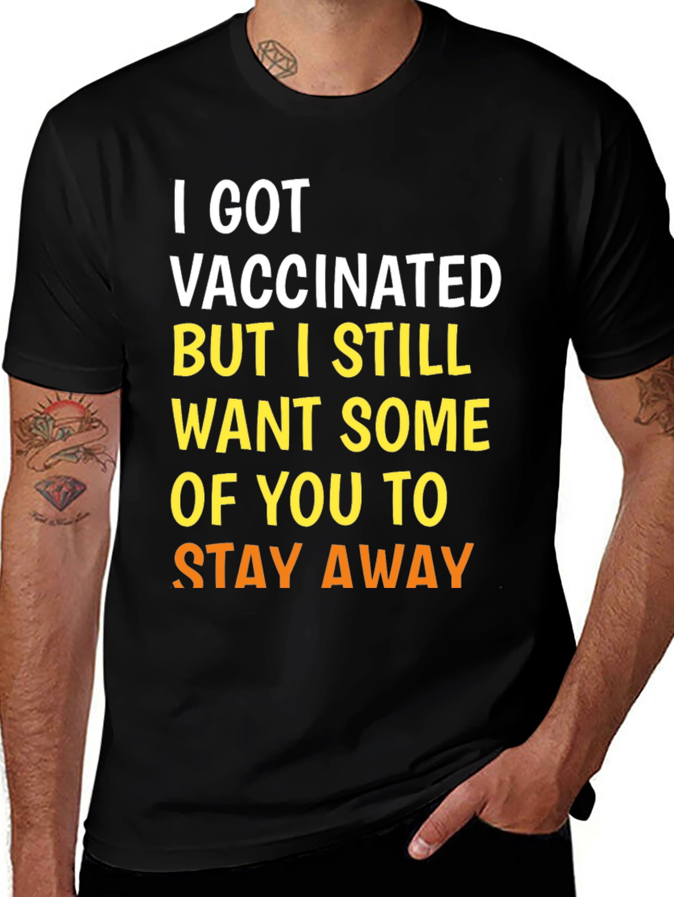 Vaccinated Humor Graphic Tee