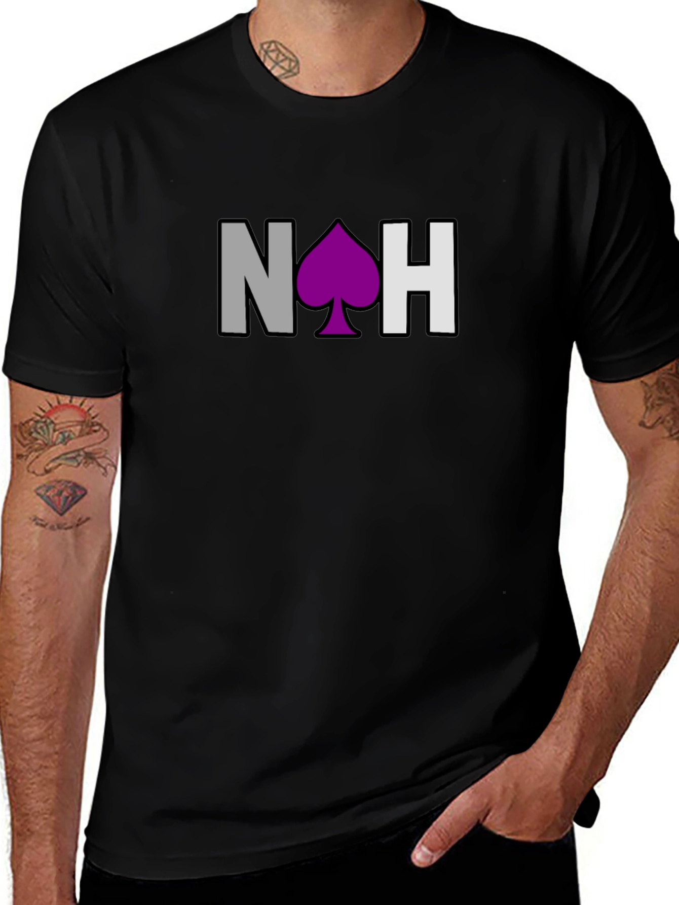 Ace T-Shirt - NH Asexual Pride Tee
