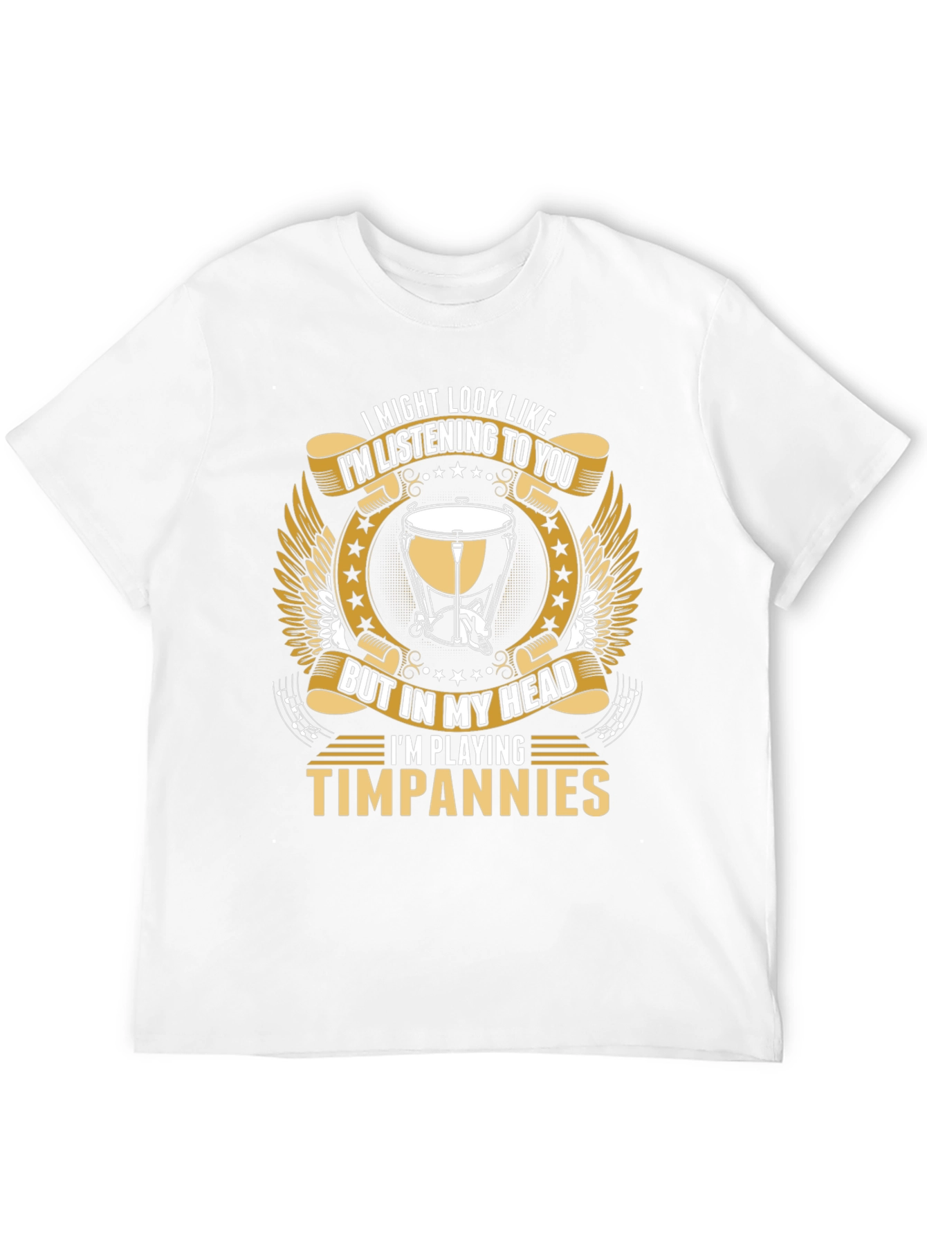 Timpani Musician T-Shirt: Im Playing Timpanies in my Head
