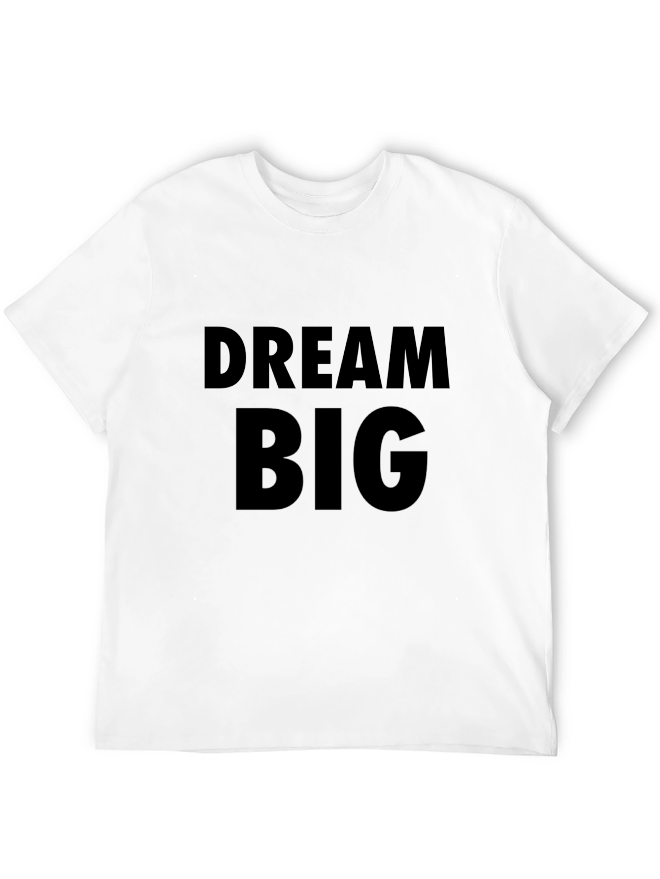 Dream Big Black Graphic Tee