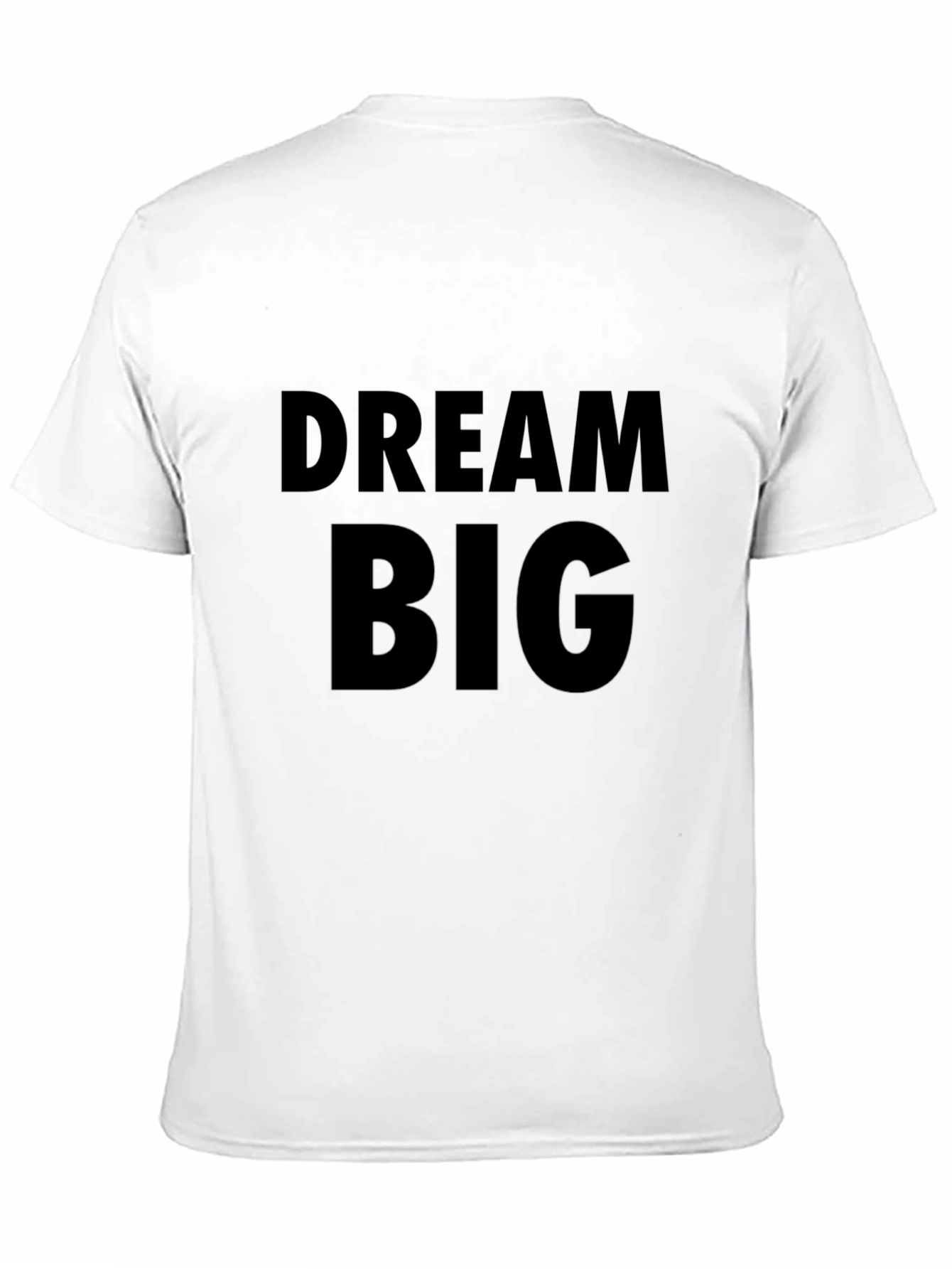 Dream Big Black Graphic Tee