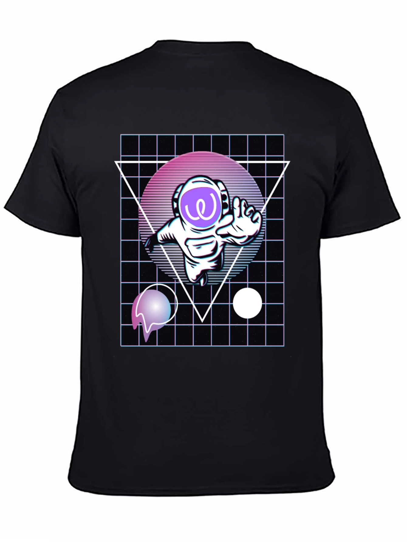 Astronaut Vaporwave T-Shirt - Galaxy Style