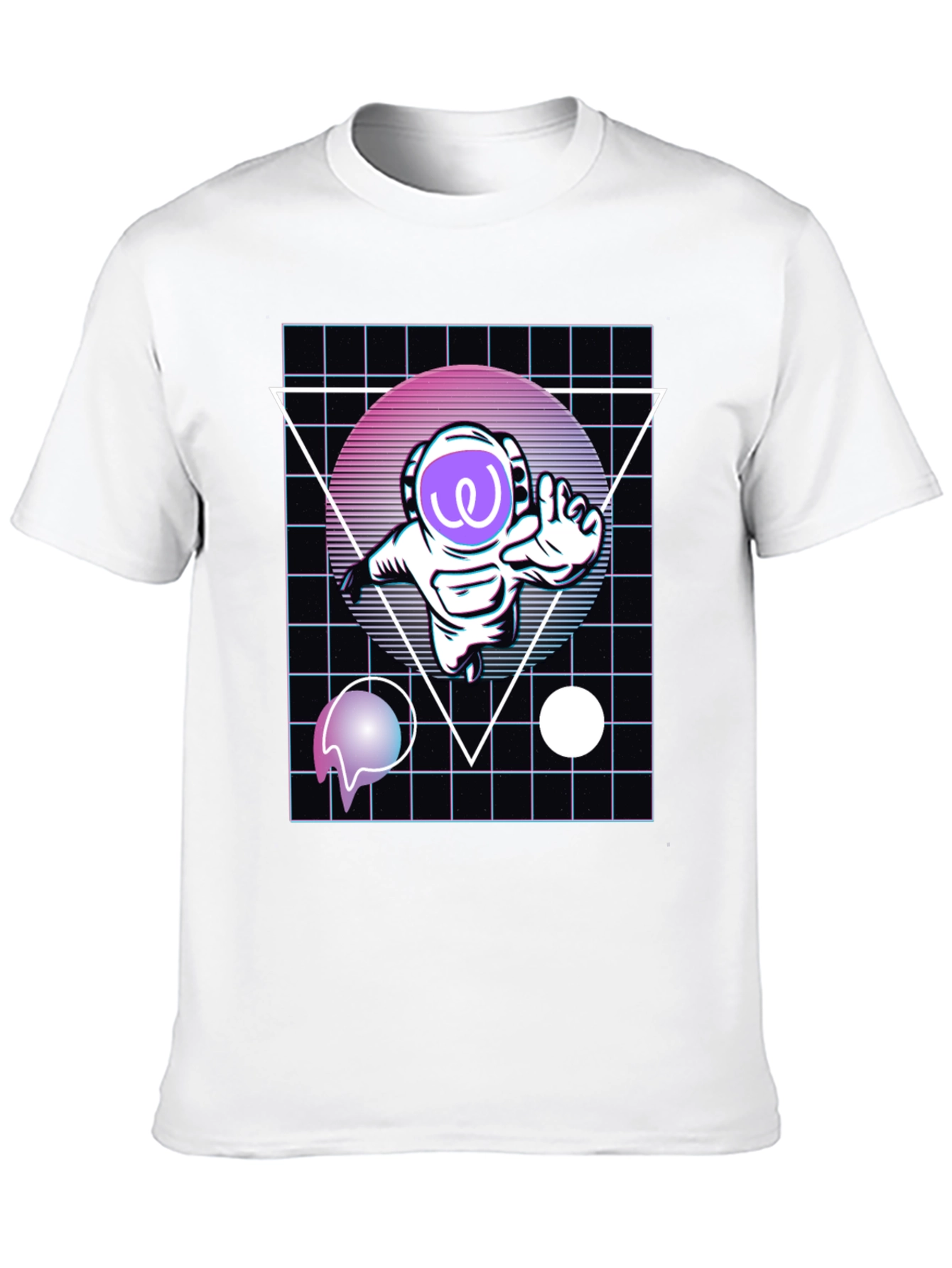 Astronaut Vaporwave T-Shirt - Galaxy Style