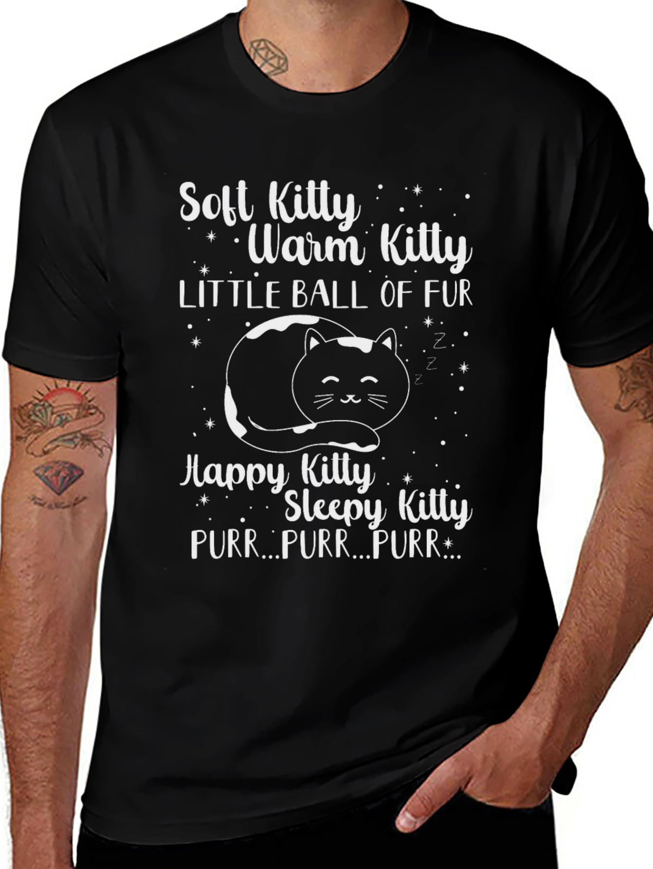 Soft Kitty Graphic Tee