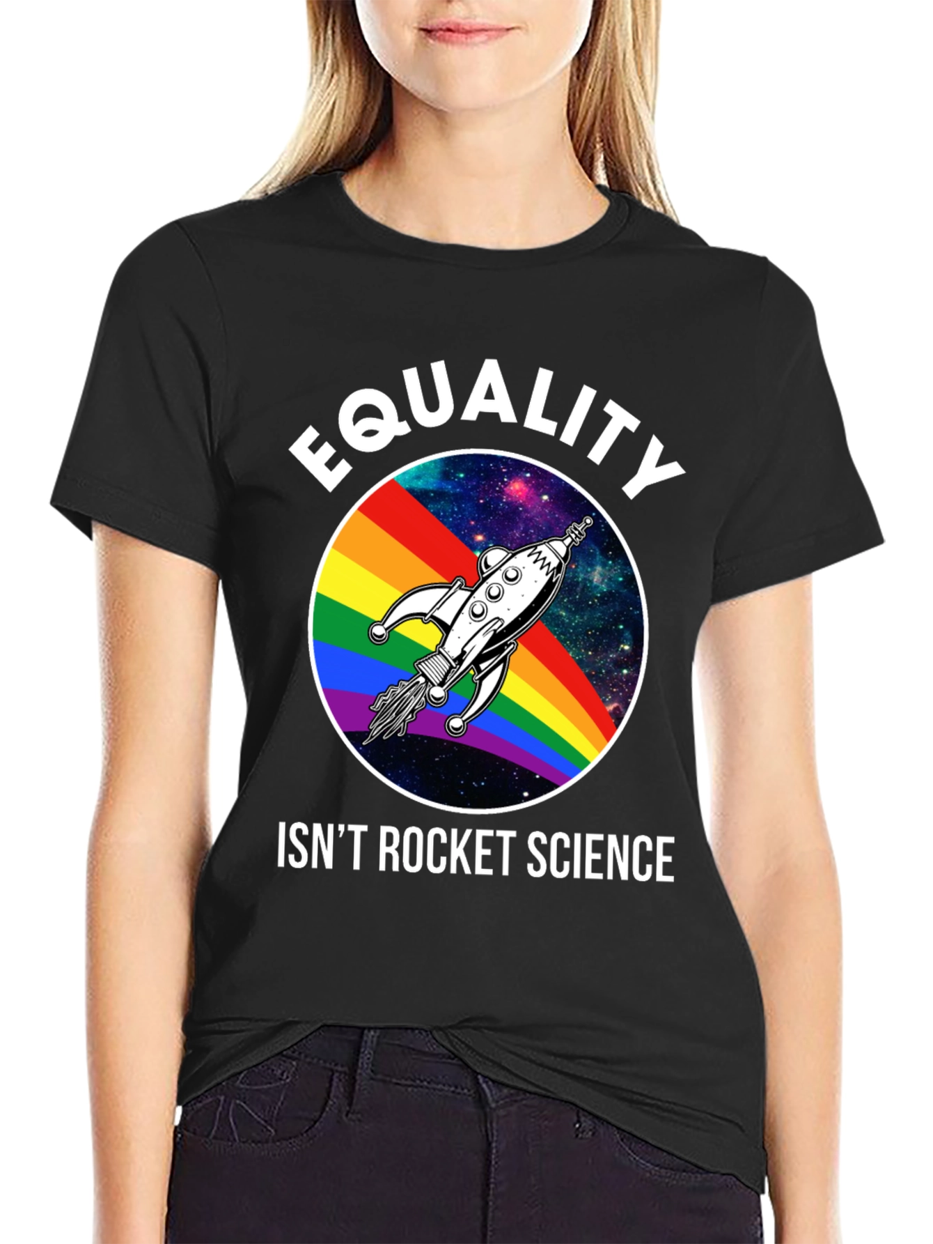 Equality Isnt Rocket Science Graphic Tee