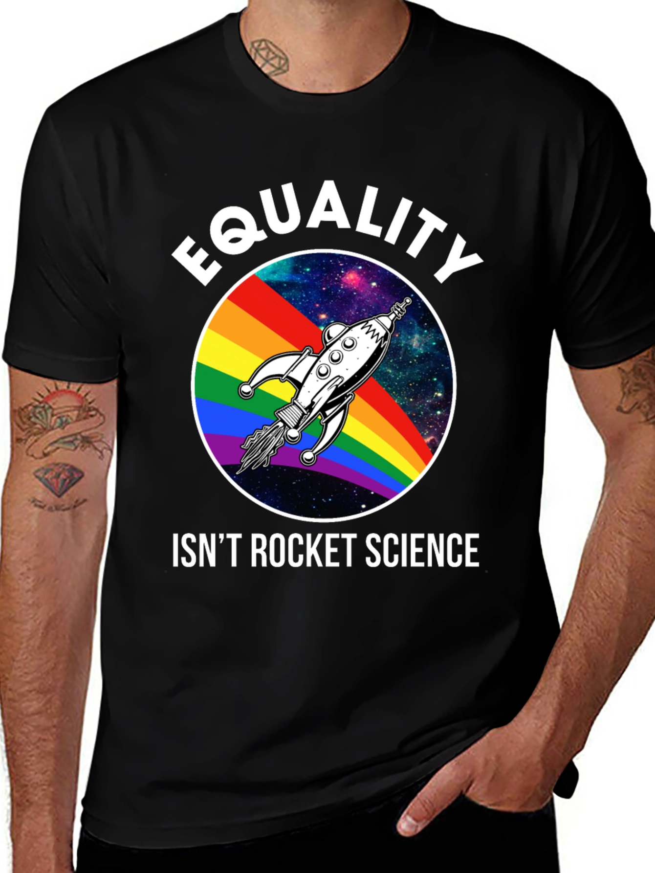 Equality Isnt Rocket Science Graphic Tee
