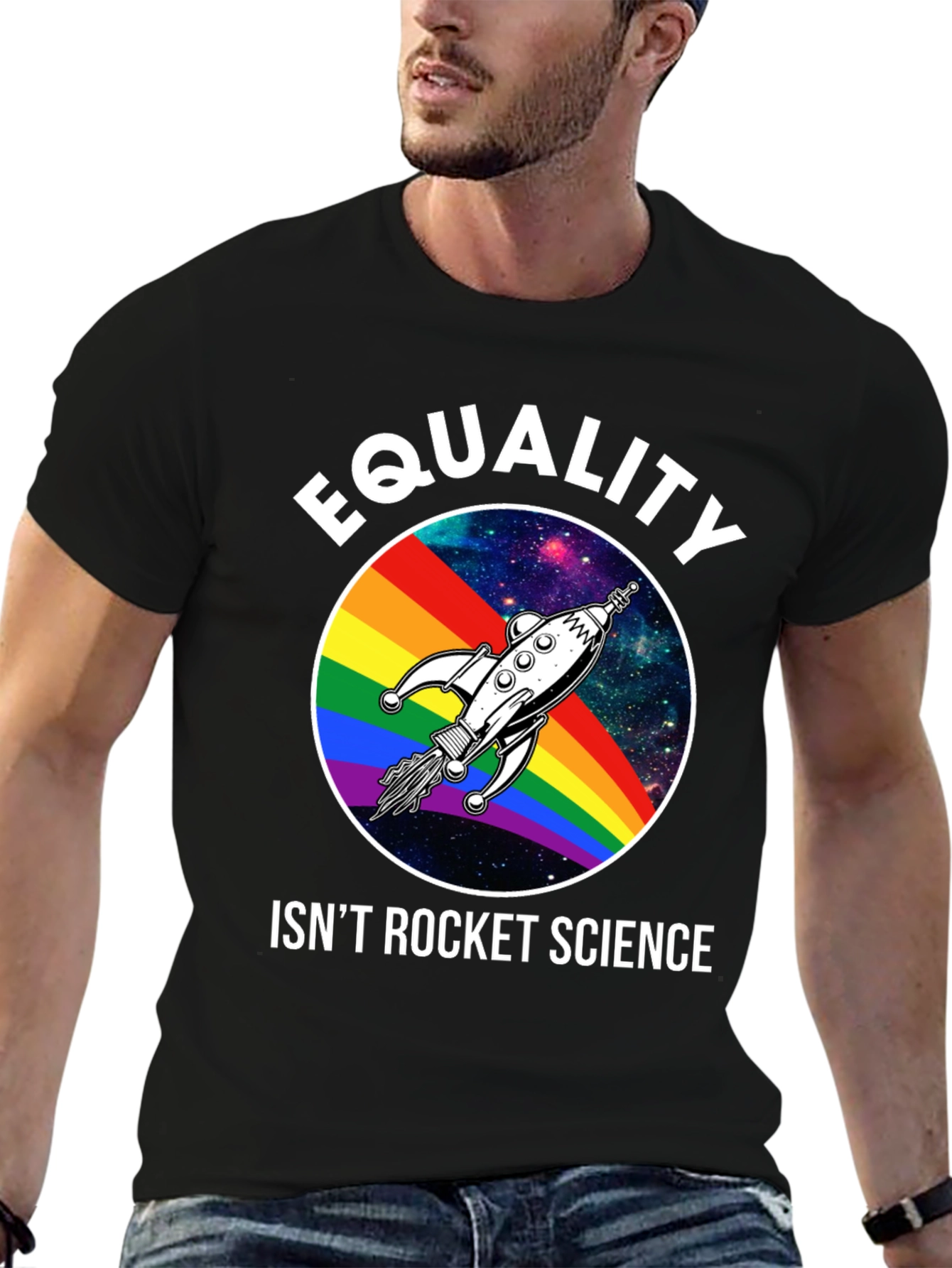 Equality Isnt Rocket Science Graphic Tee