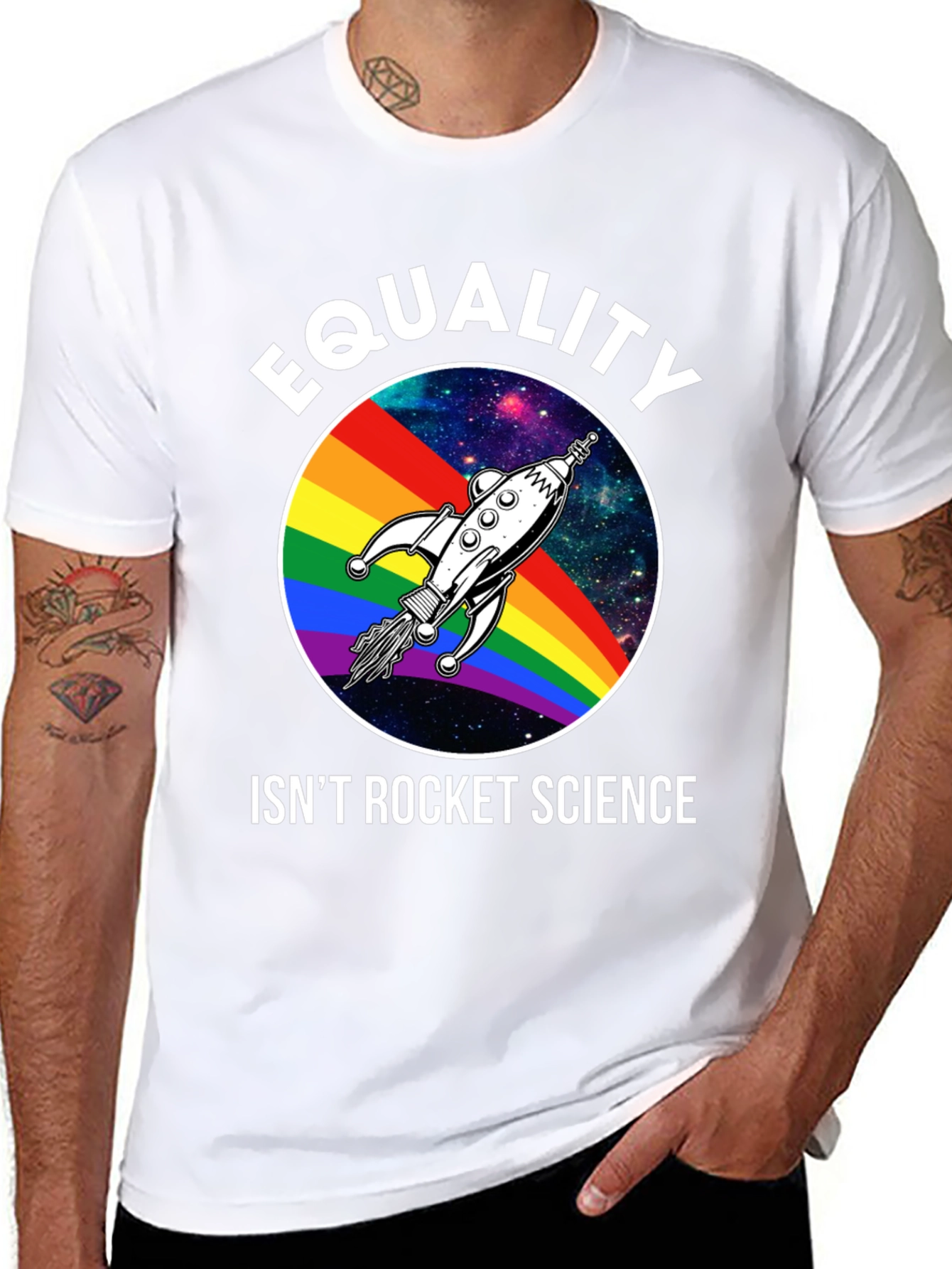 Equality Isnt Rocket Science Graphic Tee