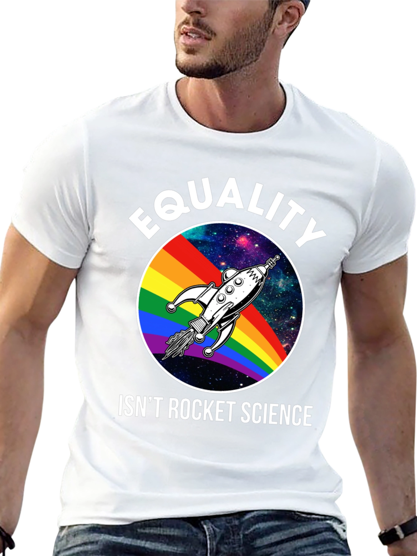Equality Isnt Rocket Science Graphic Tee