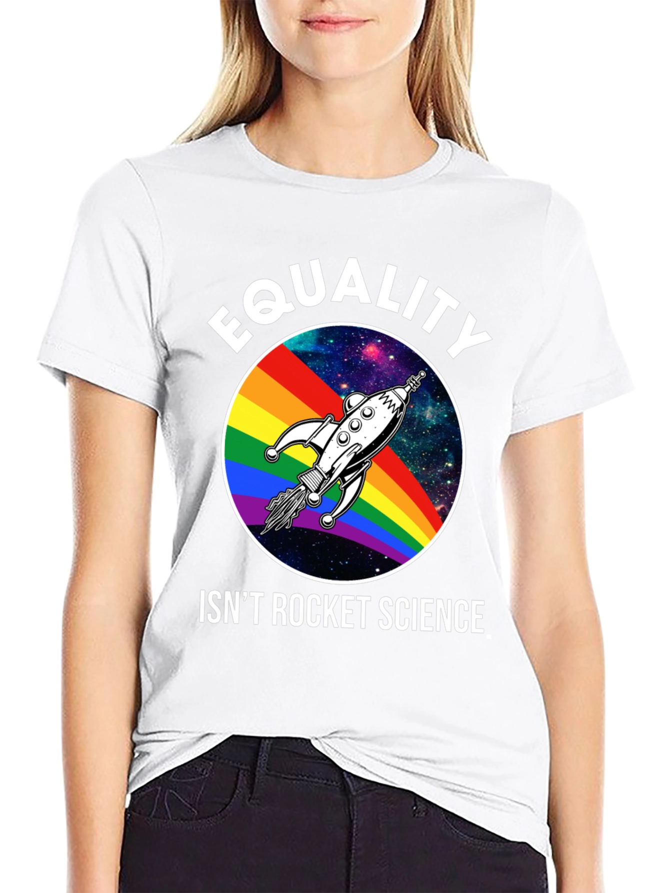 Equality Isnt Rocket Science Graphic Tee