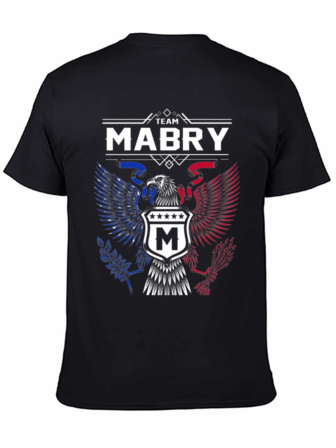 Team Mabry Eagle Graphic T-Shirt - Patriotic Design