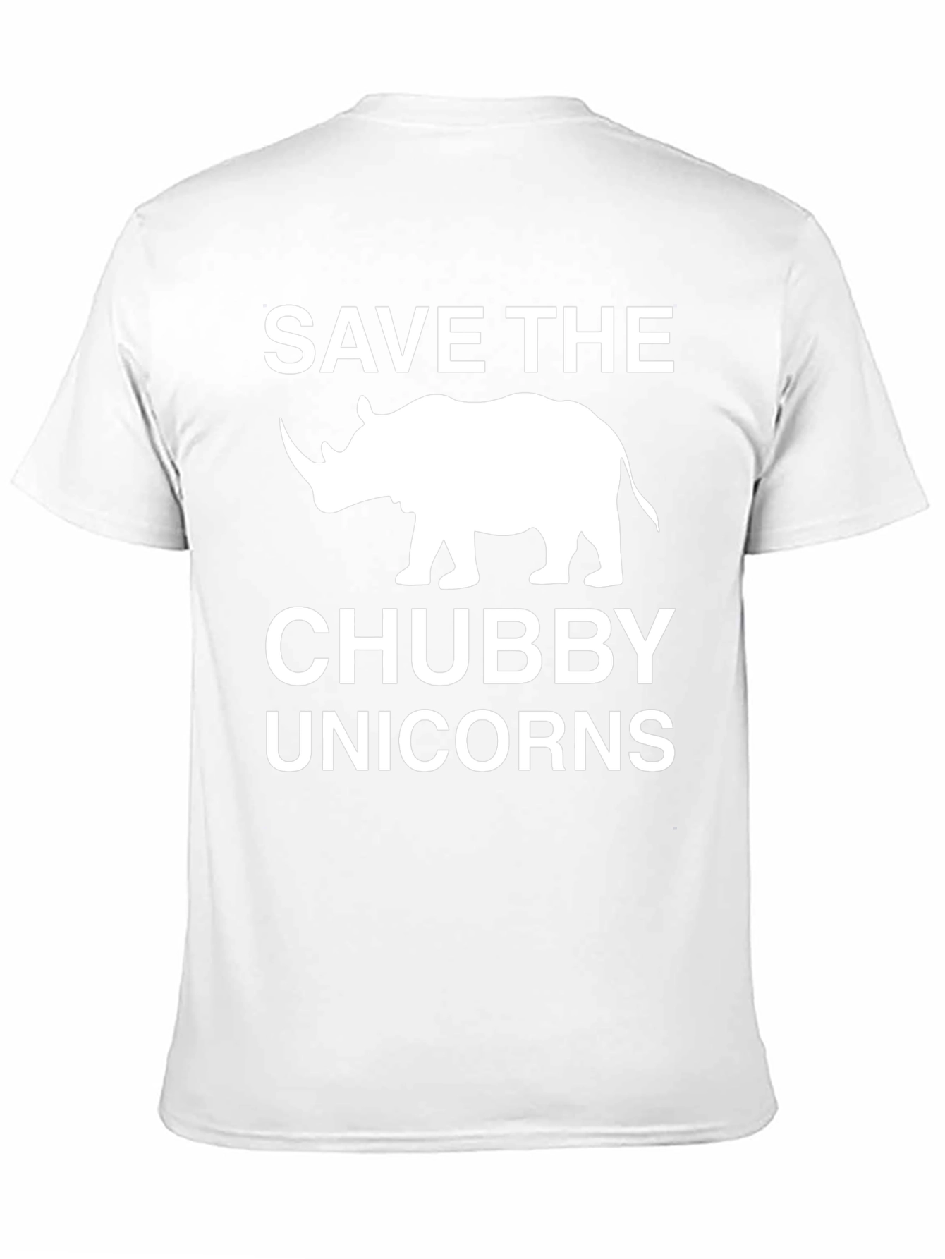 Save the Chubby Unicorns Rhino T-Shirt