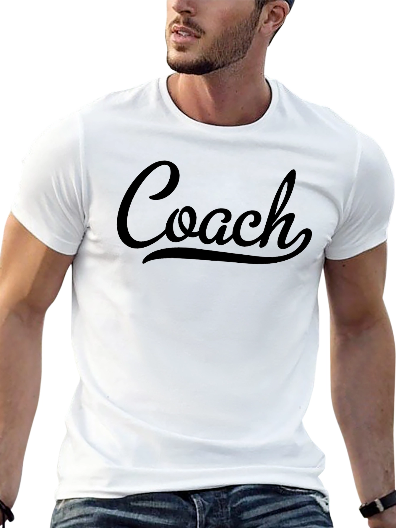Coach Script Black T-Shirt