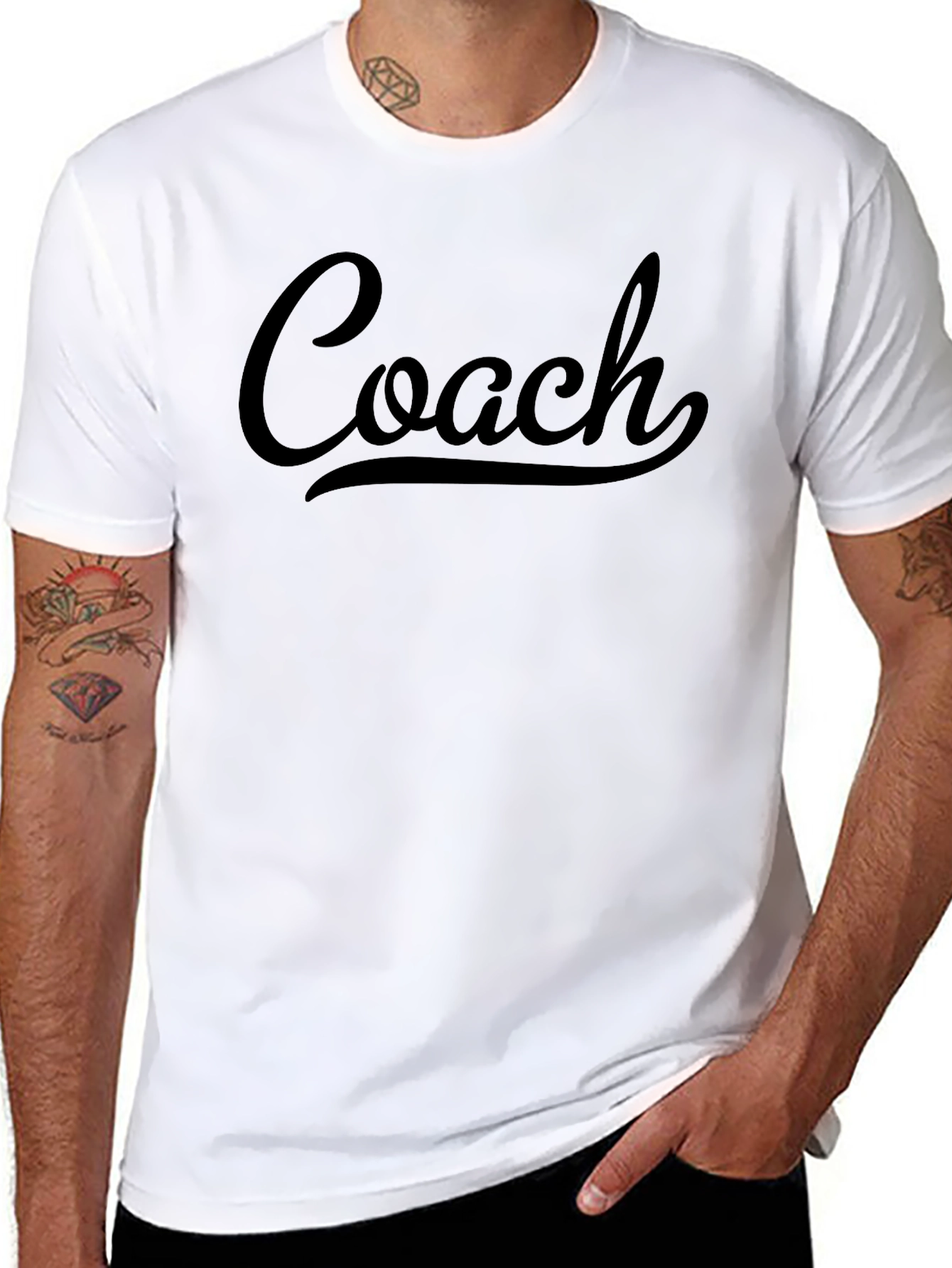Coach Script Black T-Shirt