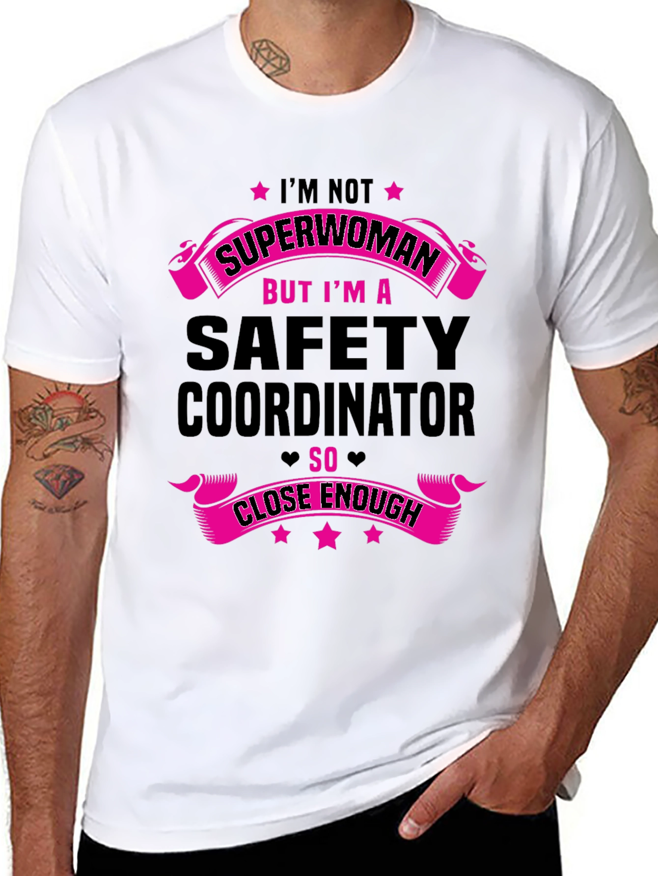 Safety Coordinator Superwoman T-Shirt