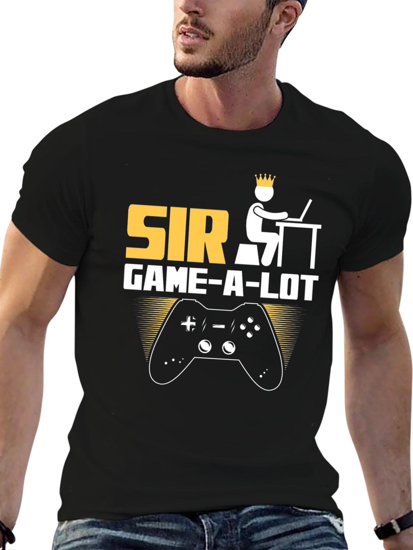 Sir Game-A-Lot Graphic T-Shirt