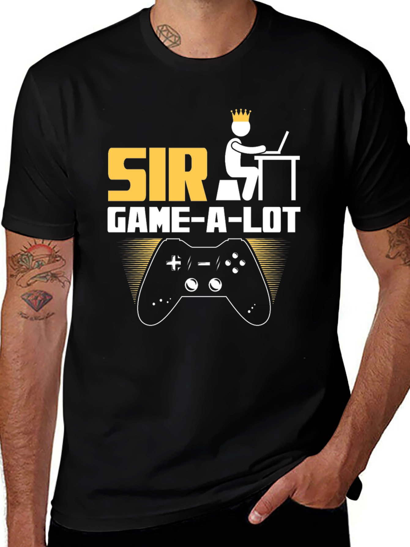 Sir Game-A-Lot Graphic T-Shirt