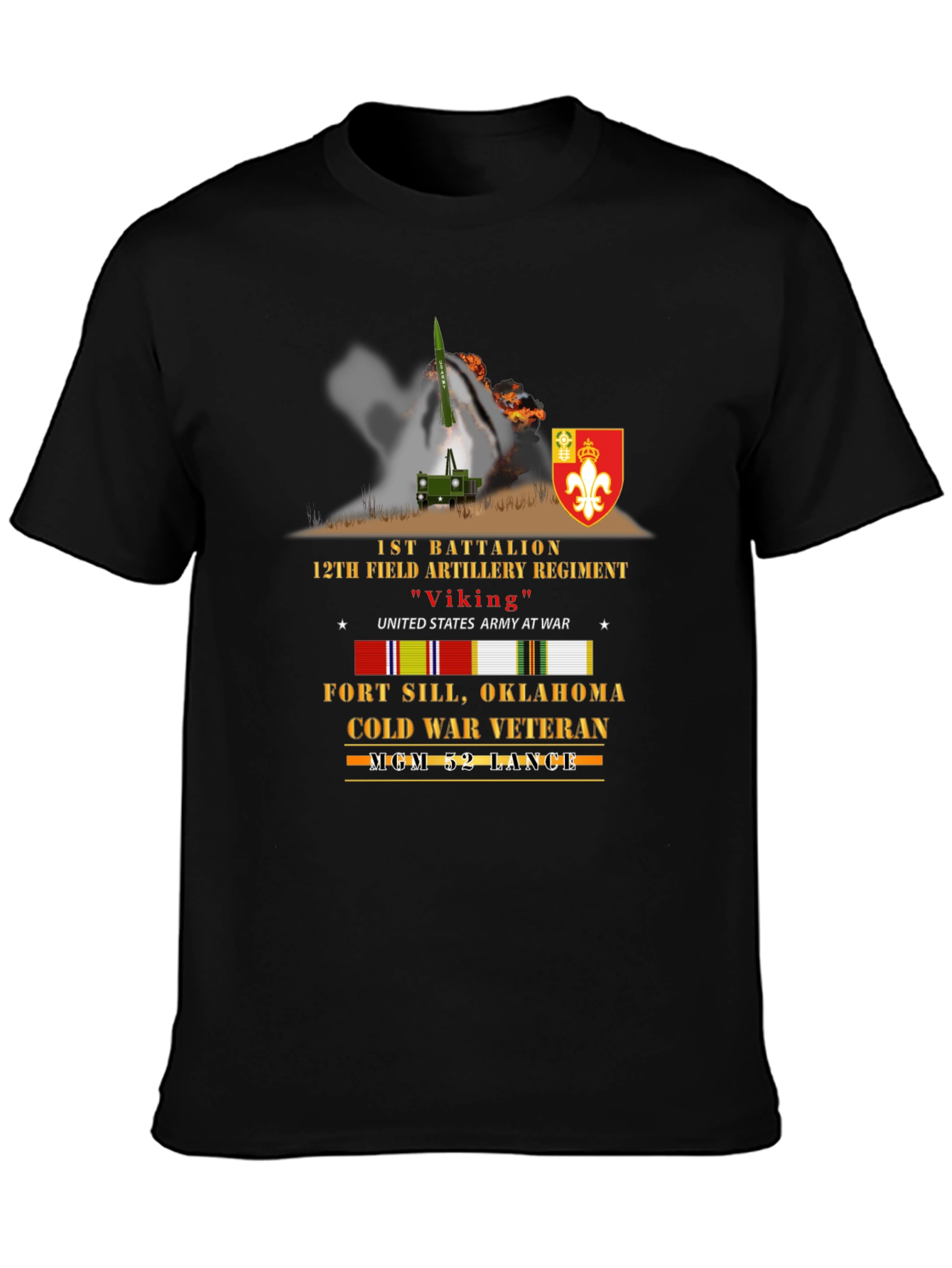 1st Battalion 12th Artillery T-Shirt
