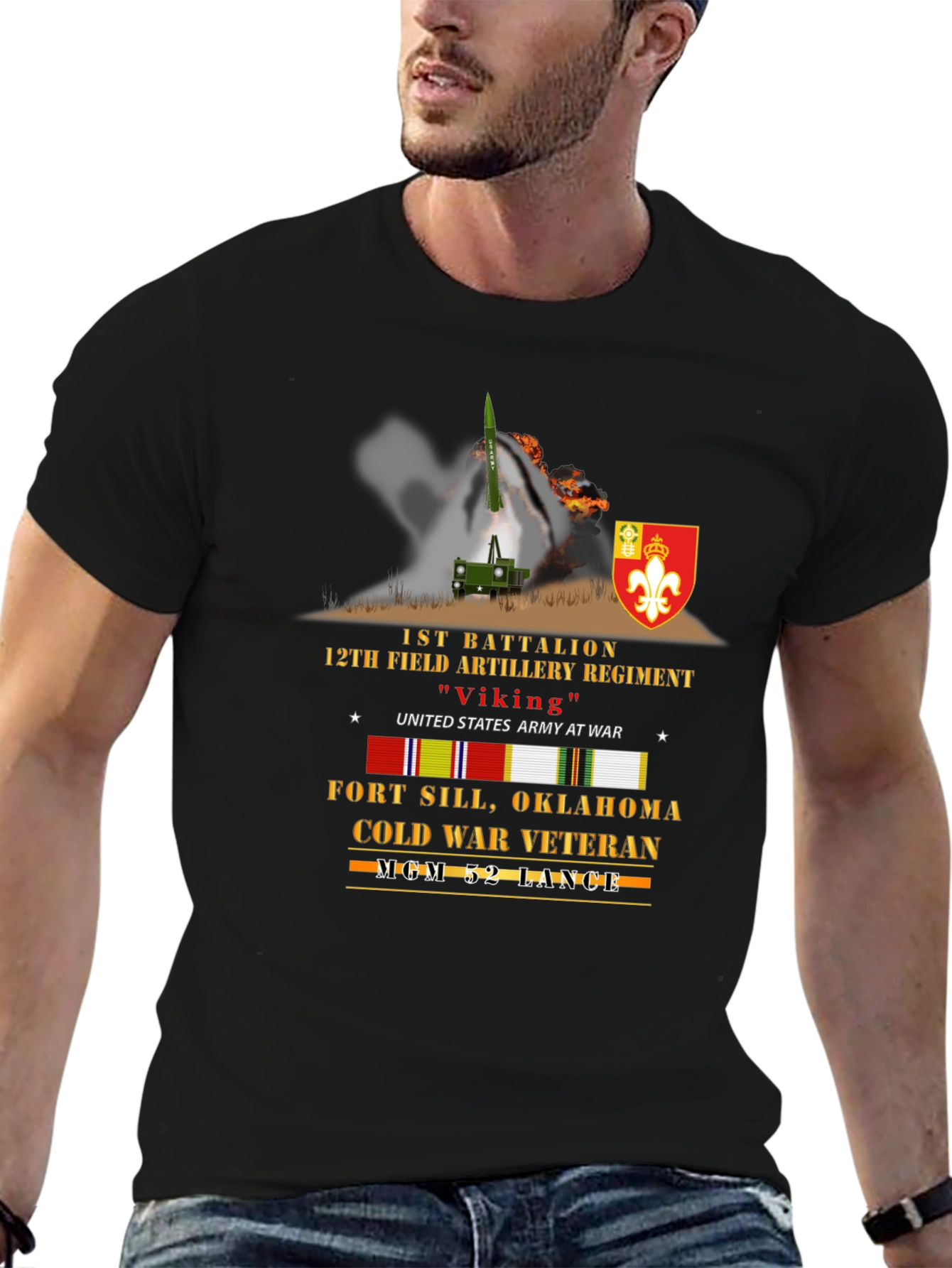 1st Battalion 12th Artillery T-Shirt