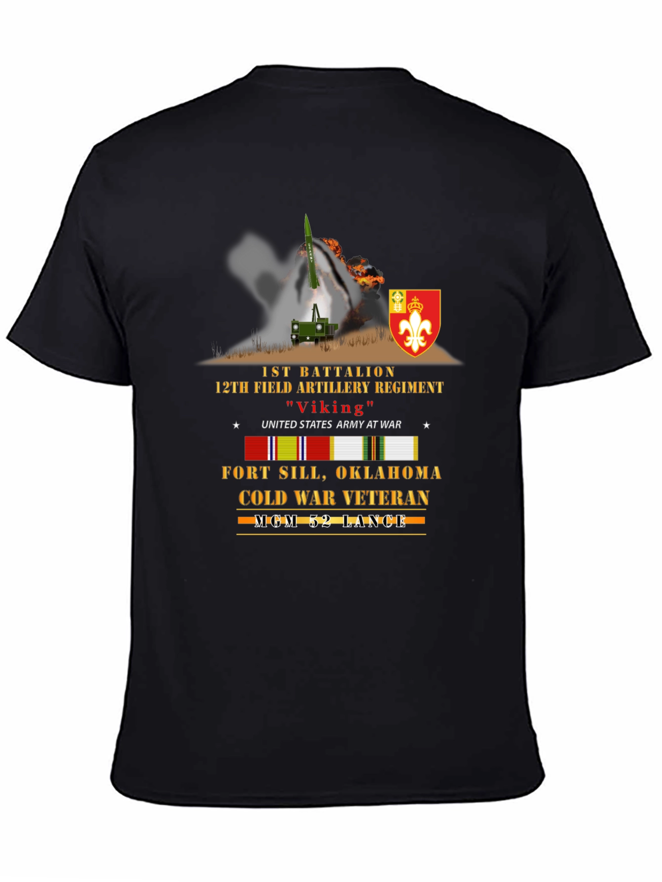 1st Battalion 12th Artillery T-Shirt