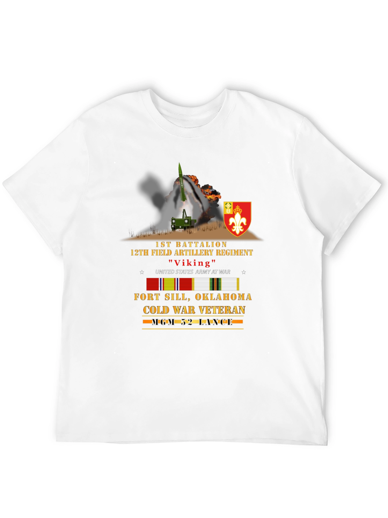 1st Battalion 12th Artillery T-Shirt