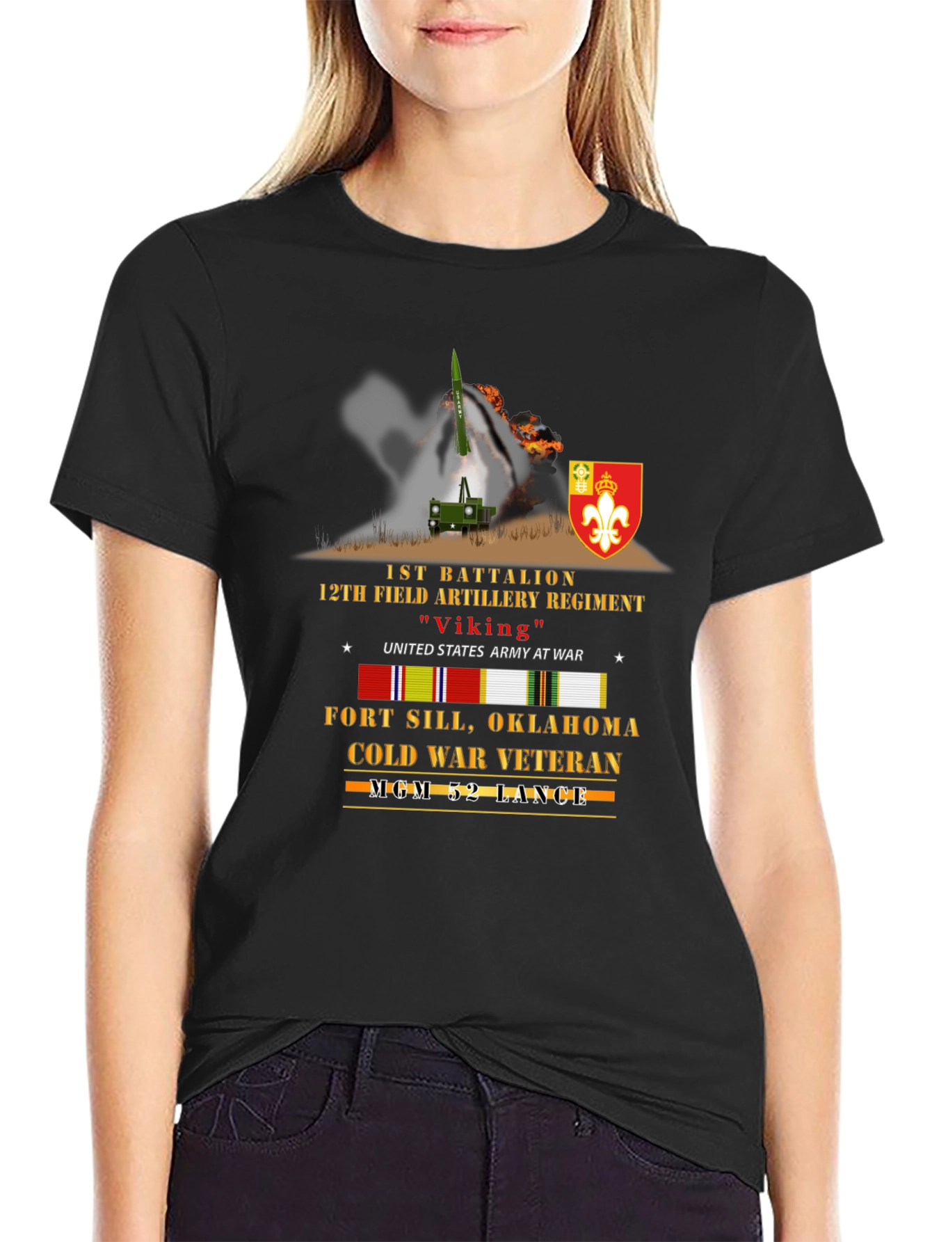 1st Battalion 12th Artillery T-Shirt
