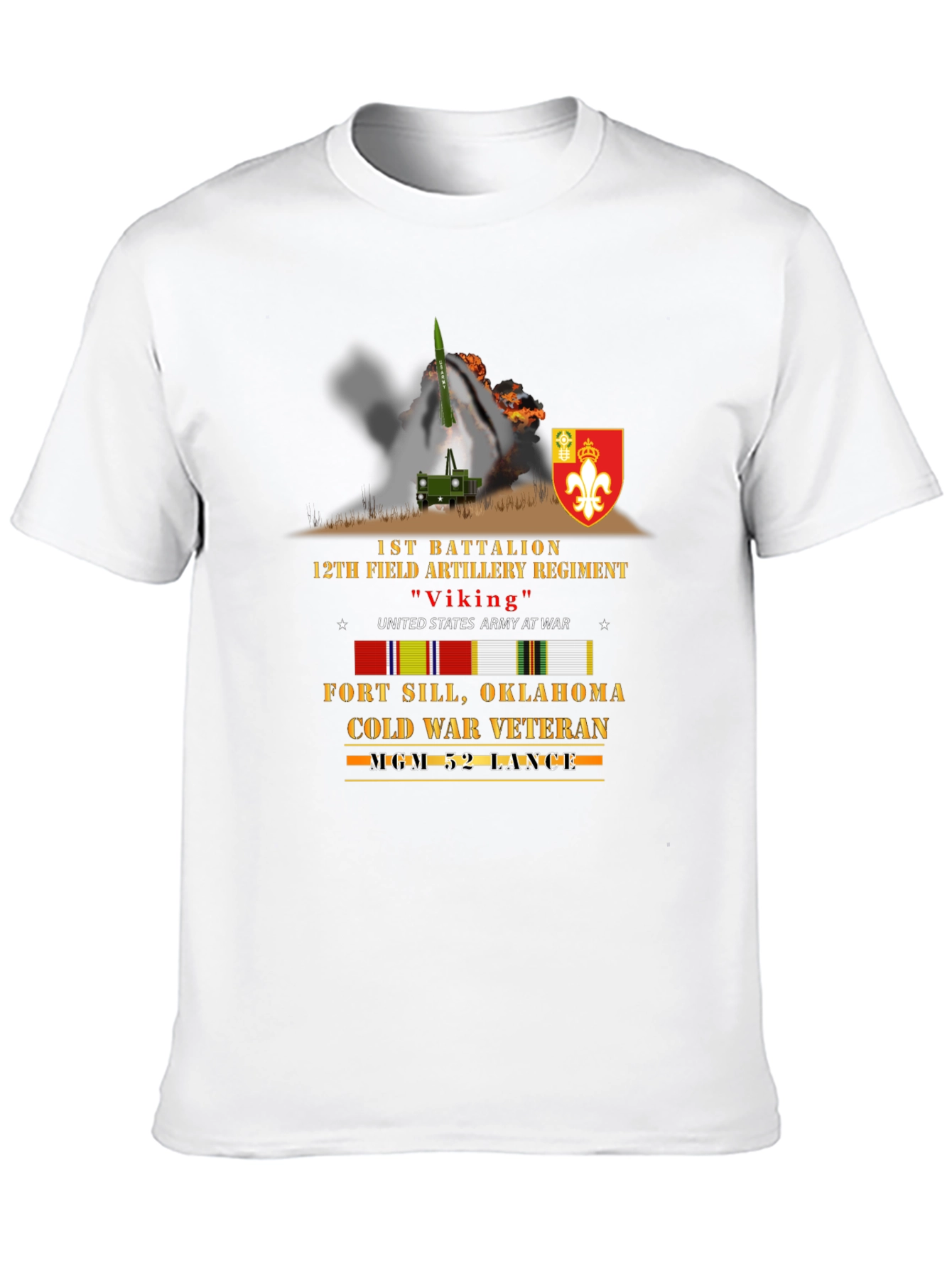 1st Battalion 12th Artillery T-Shirt