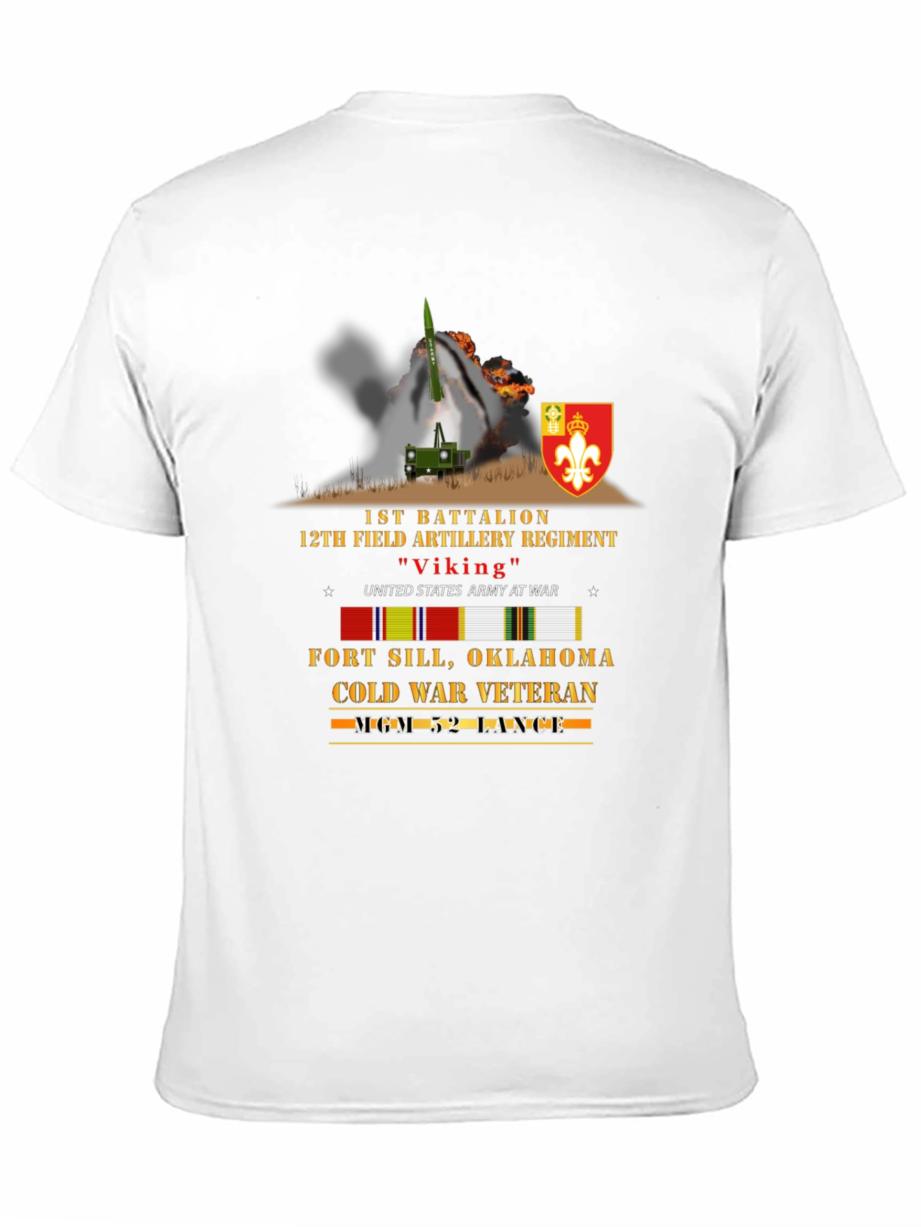 1st Battalion 12th Artillery T-Shirt