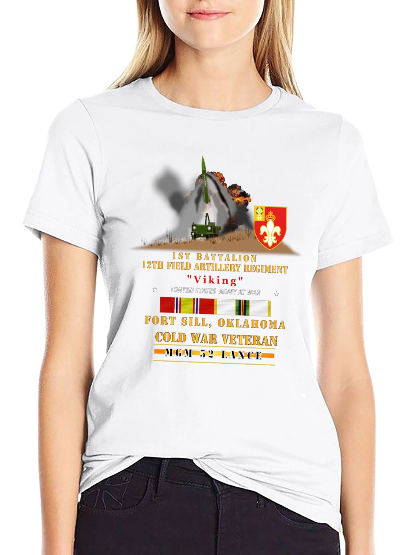 1st Battalion 12th Artillery T-Shirt