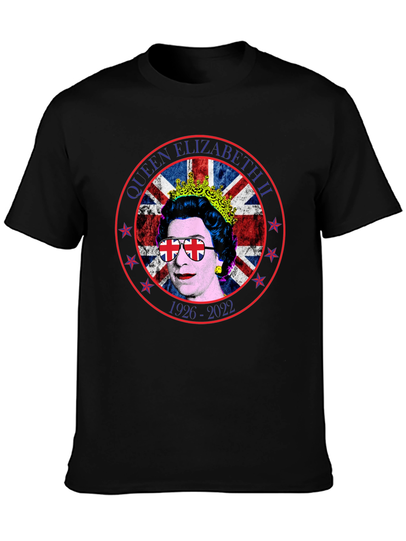 Queen Elizabeth II Tribute Graphic Tee