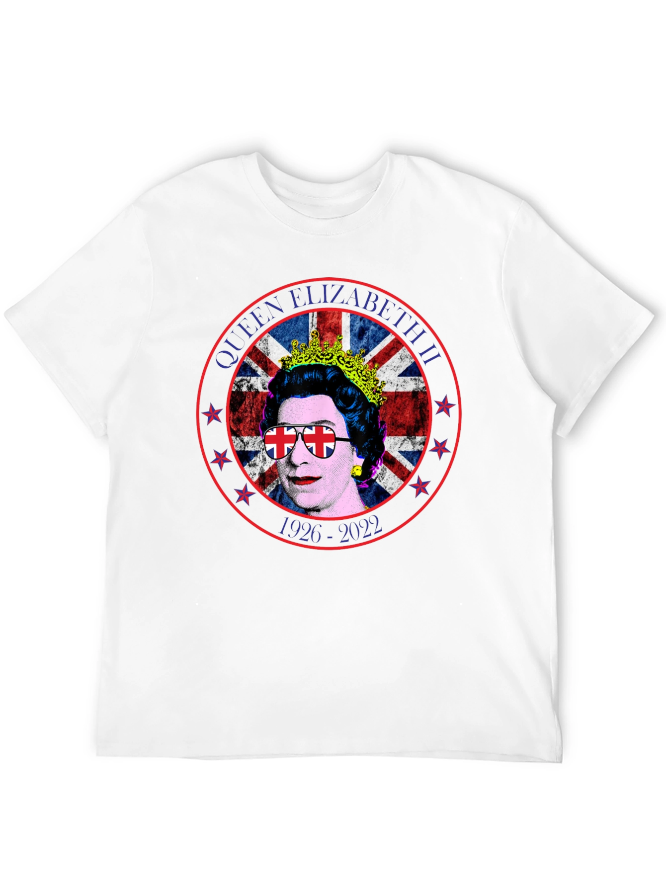 Queen Elizabeth II Tribute Graphic Tee