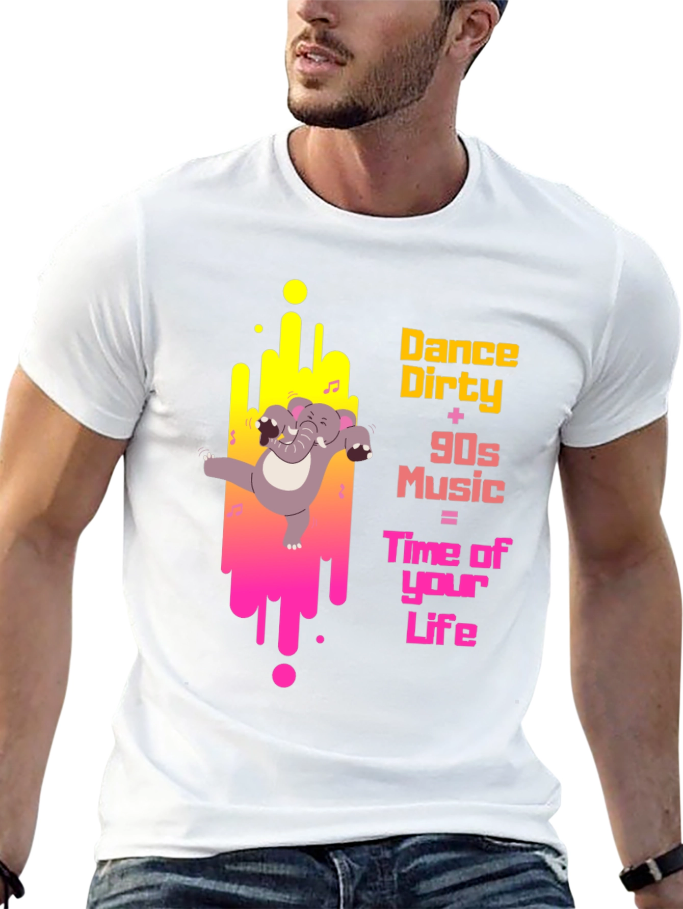Dance Dirty 90s Music T-Shirt