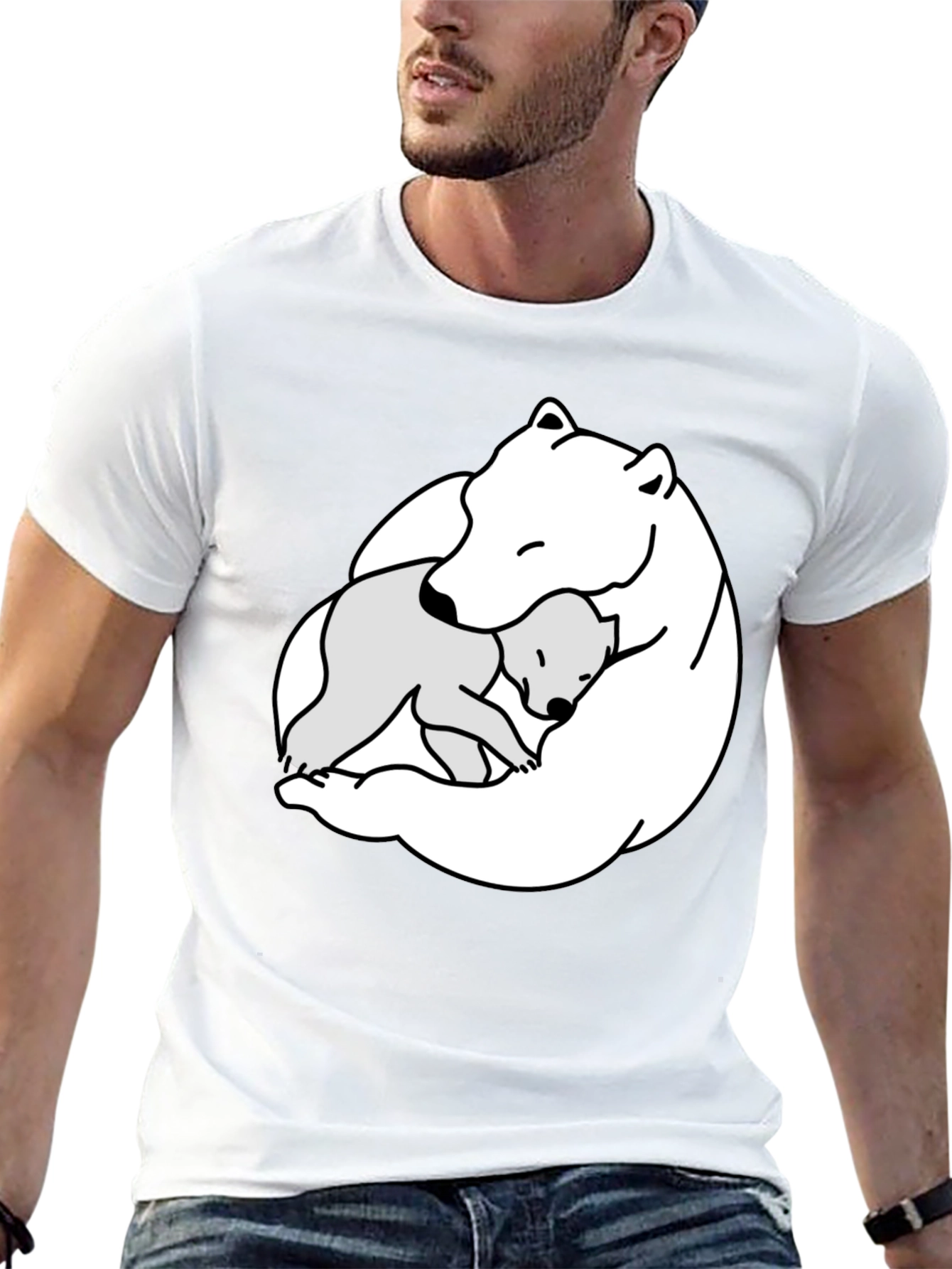 Bear Hug Graphic Tee