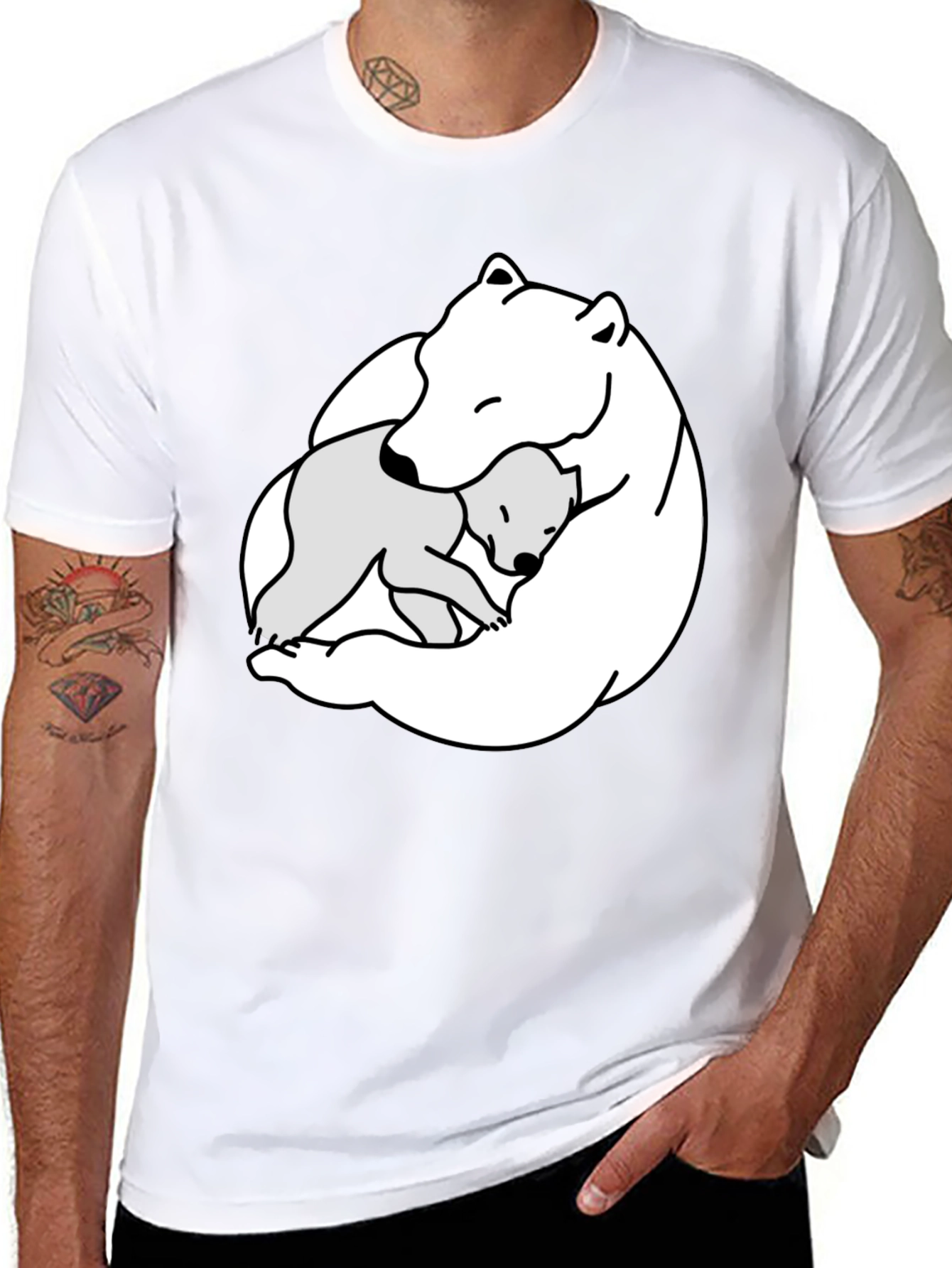 Bear Hug Graphic Tee