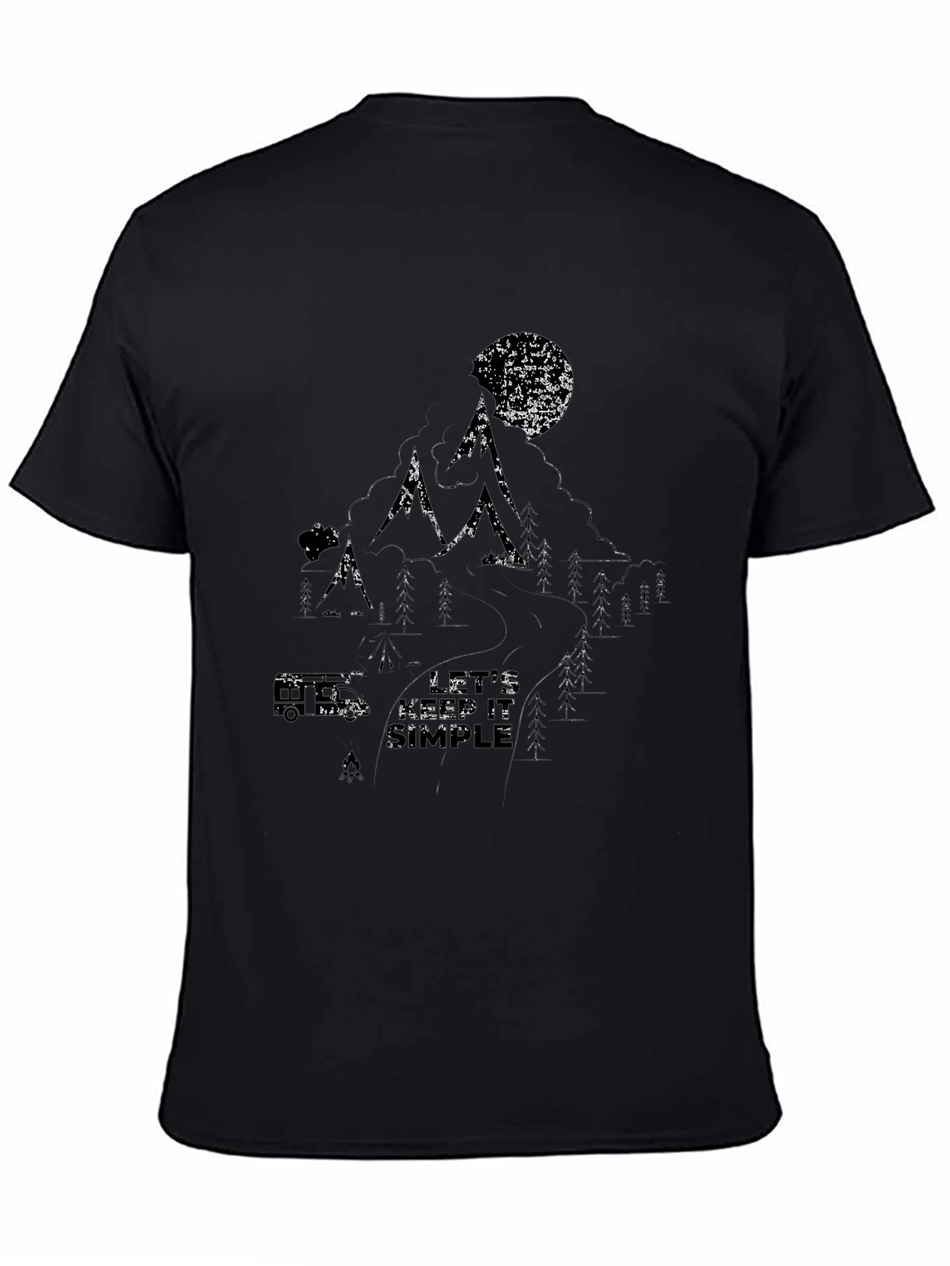 Distressed Mountain Graphic Tee