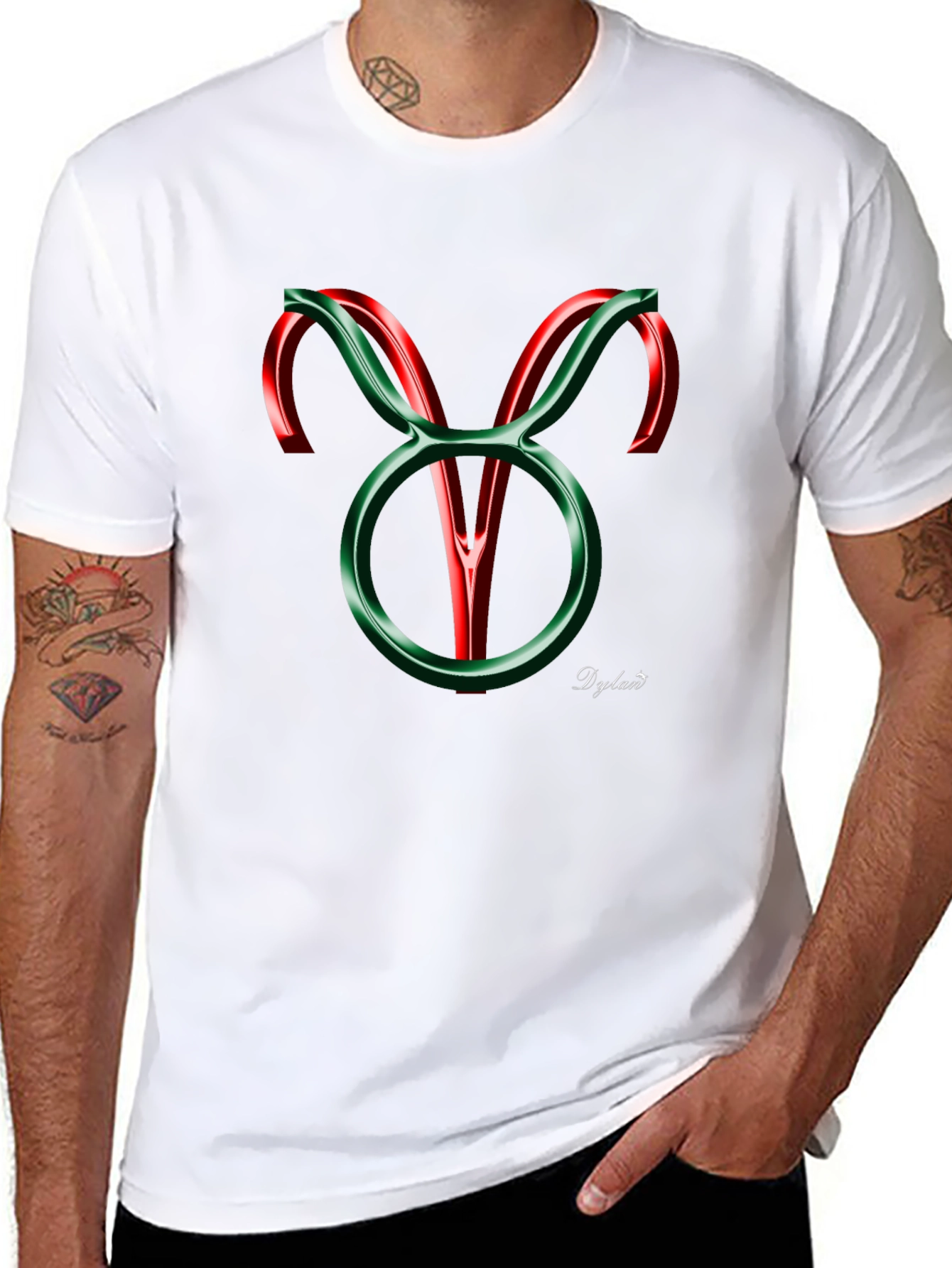 Taurus Zodiac Graphic Tee - Personalized Black T-Shirt