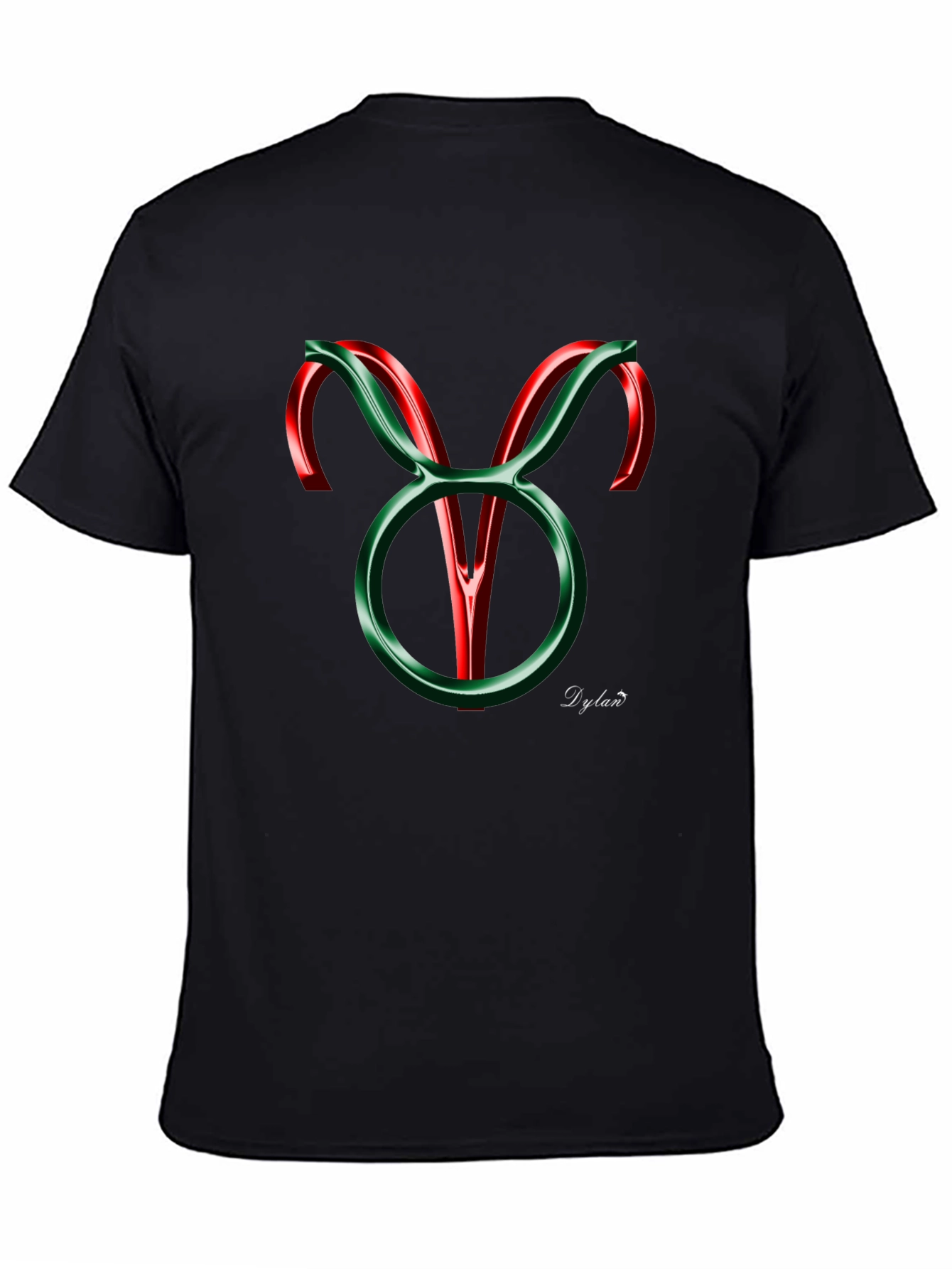 Taurus Zodiac Graphic Tee - Personalized Black T-Shirt