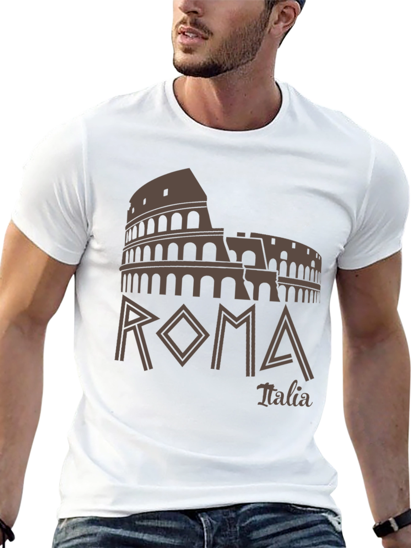 Roma Italia T-Shirt - Travel Souvenir Tee