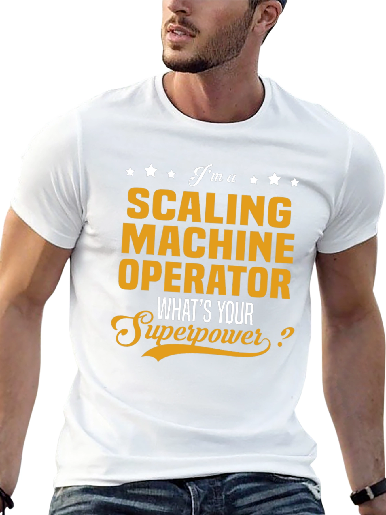 Scaling Machine Operator Superpower T-Shirt